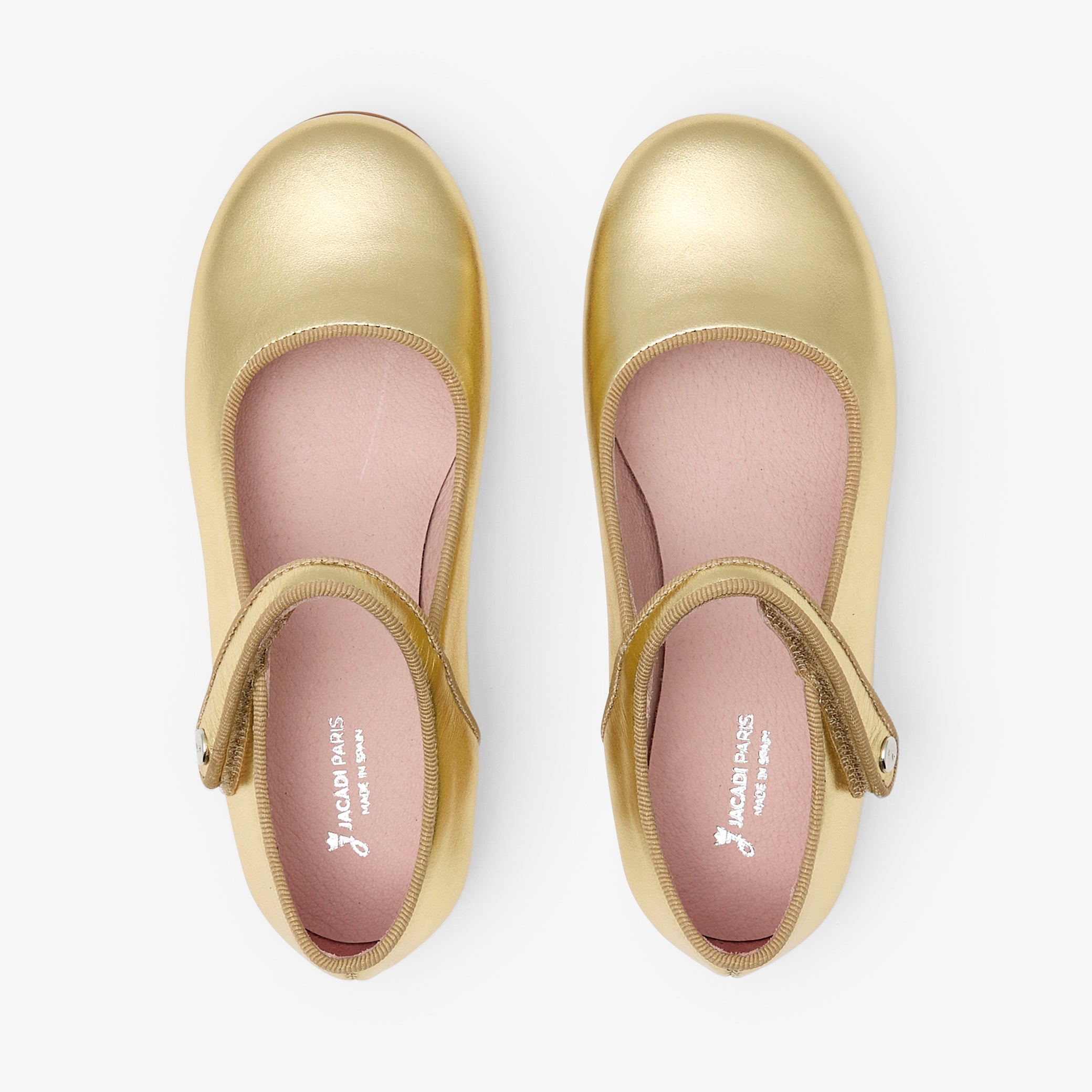 Girl Mary Jane Gold Shoes