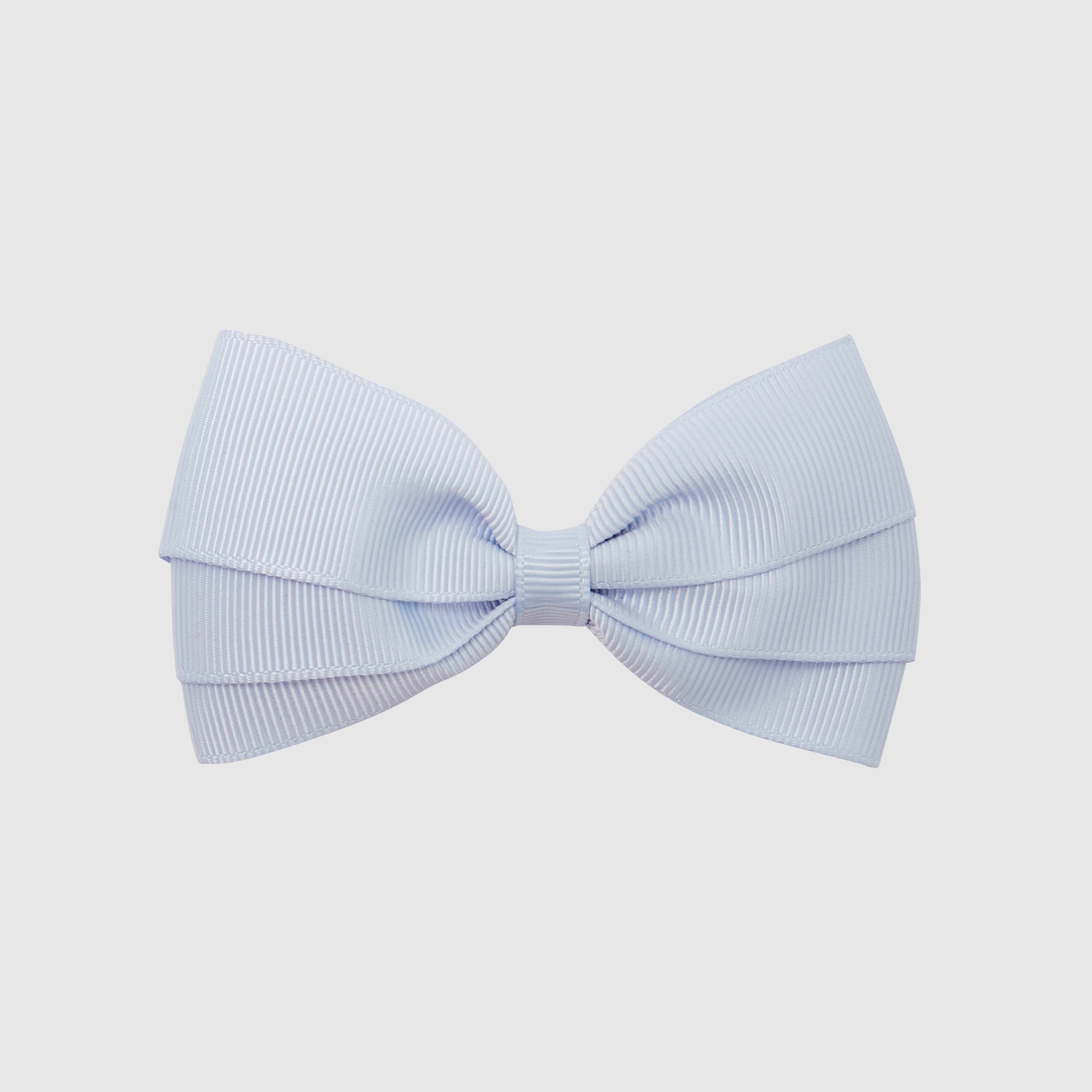 Girl hair clip with grosgrain bow