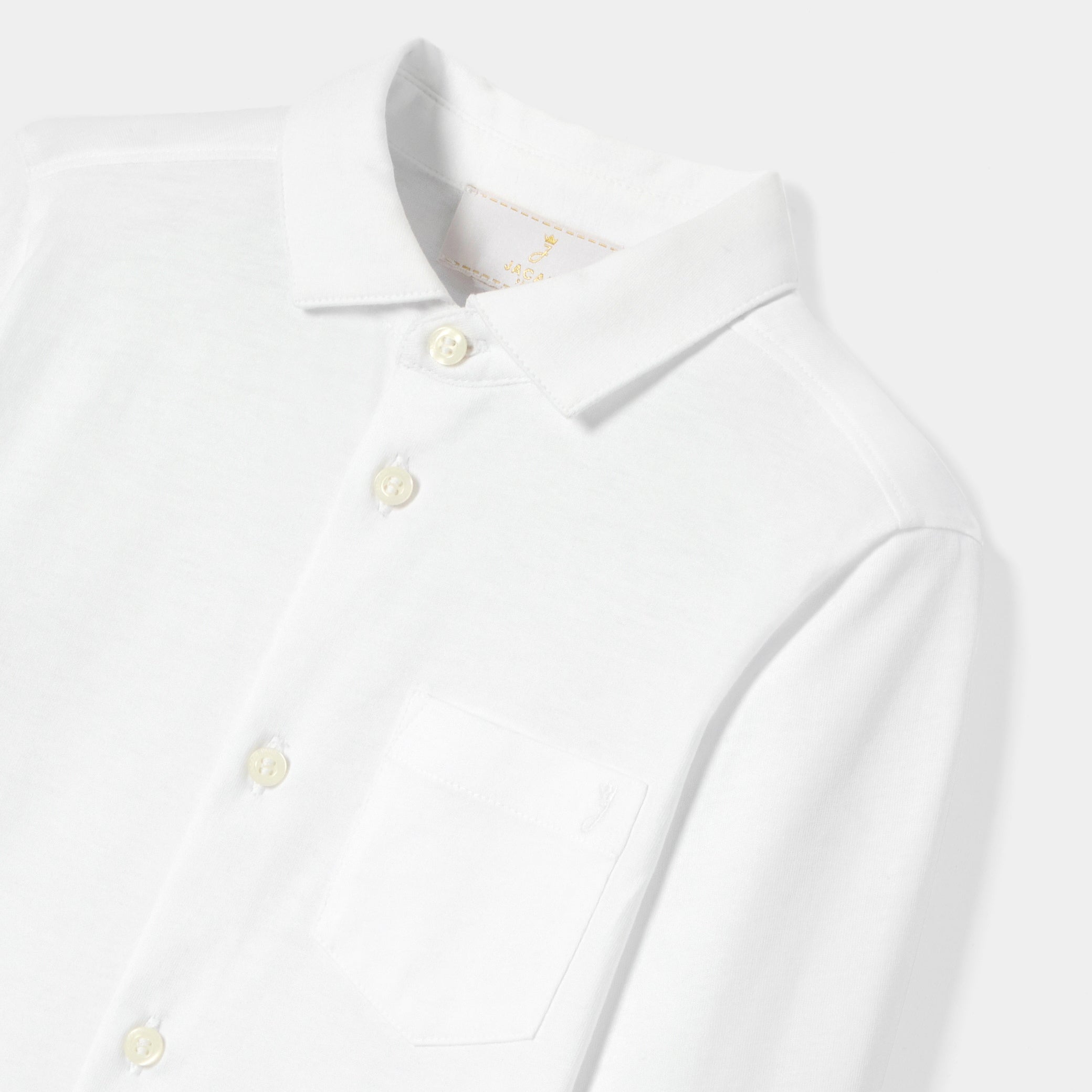 Boy's shirt in mercerized cotton