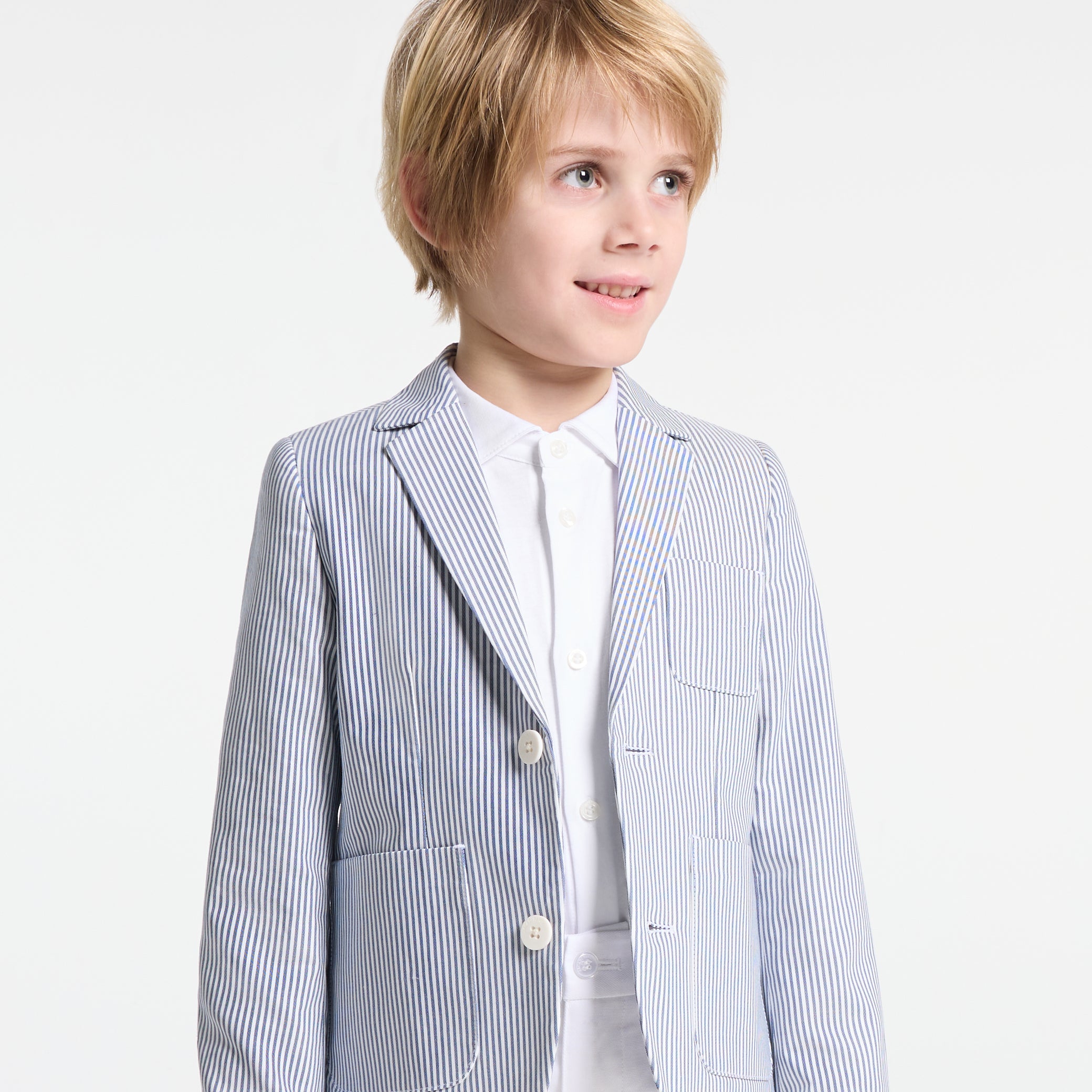 Boy's shirt in mercerized cotton