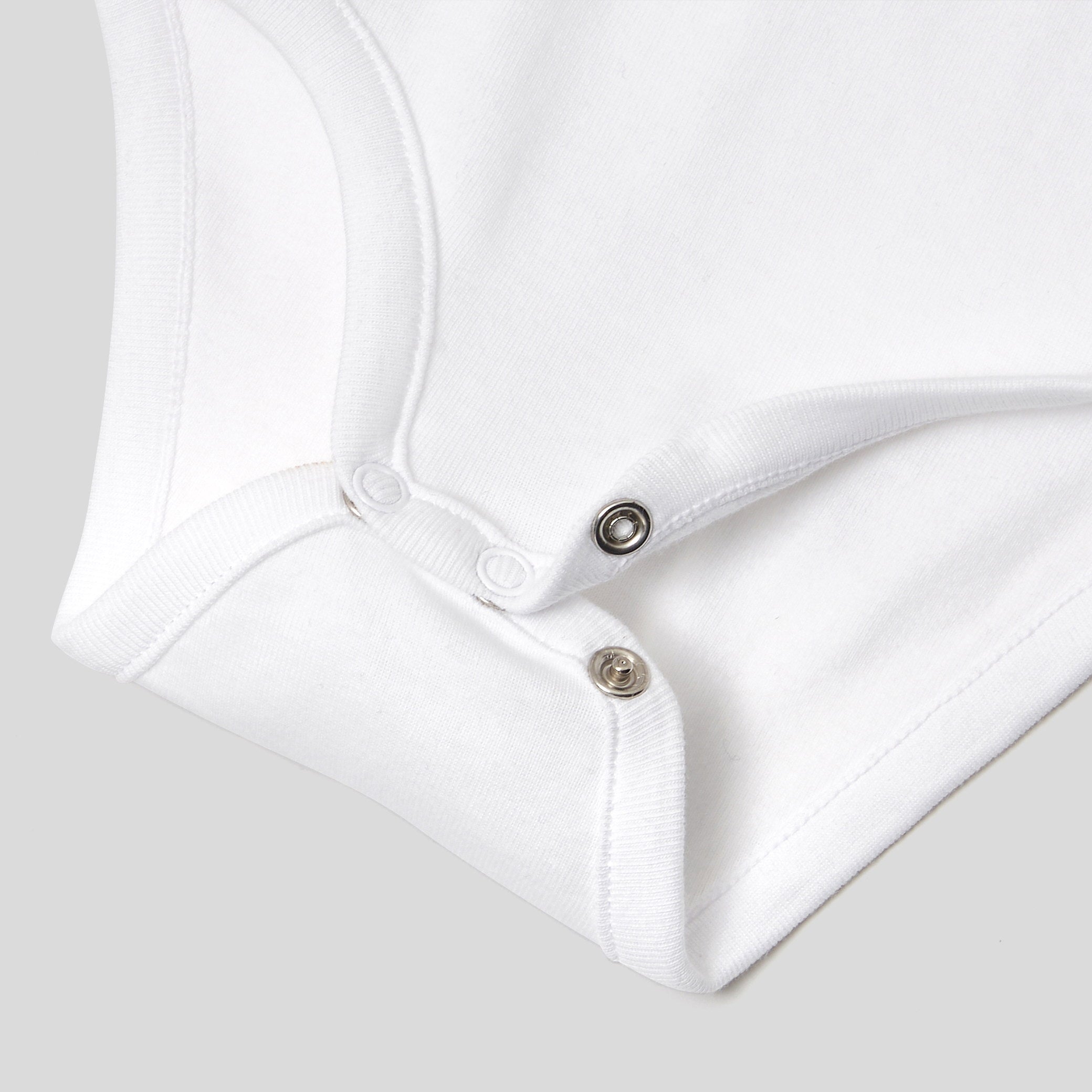 Baby Girl Bodysuit with scalloped collar