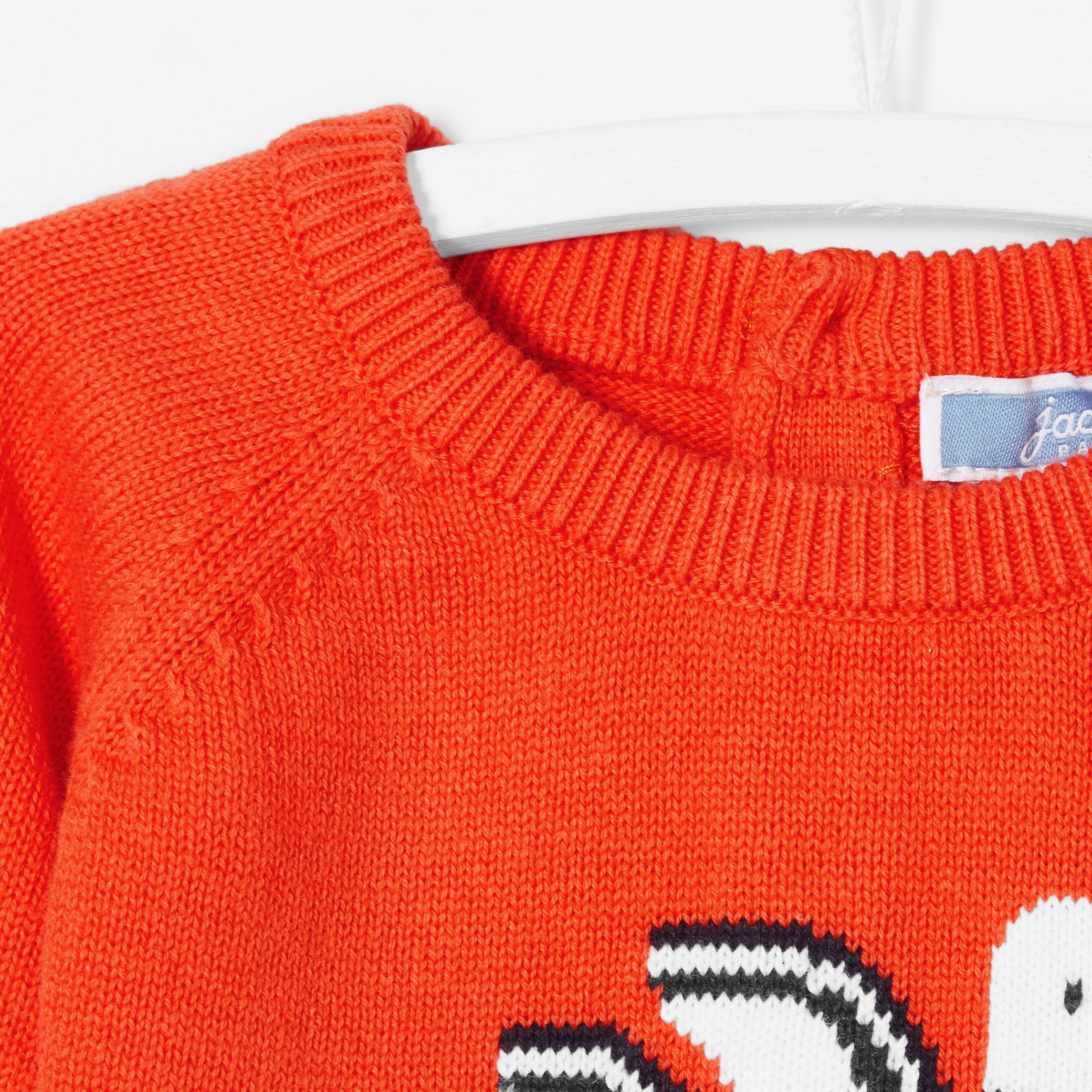 Baby boy intarsia bird sweater