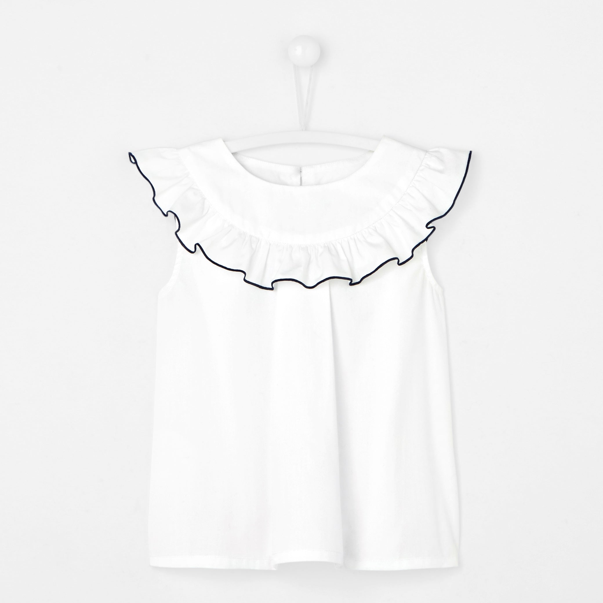 Girl poplin blouse