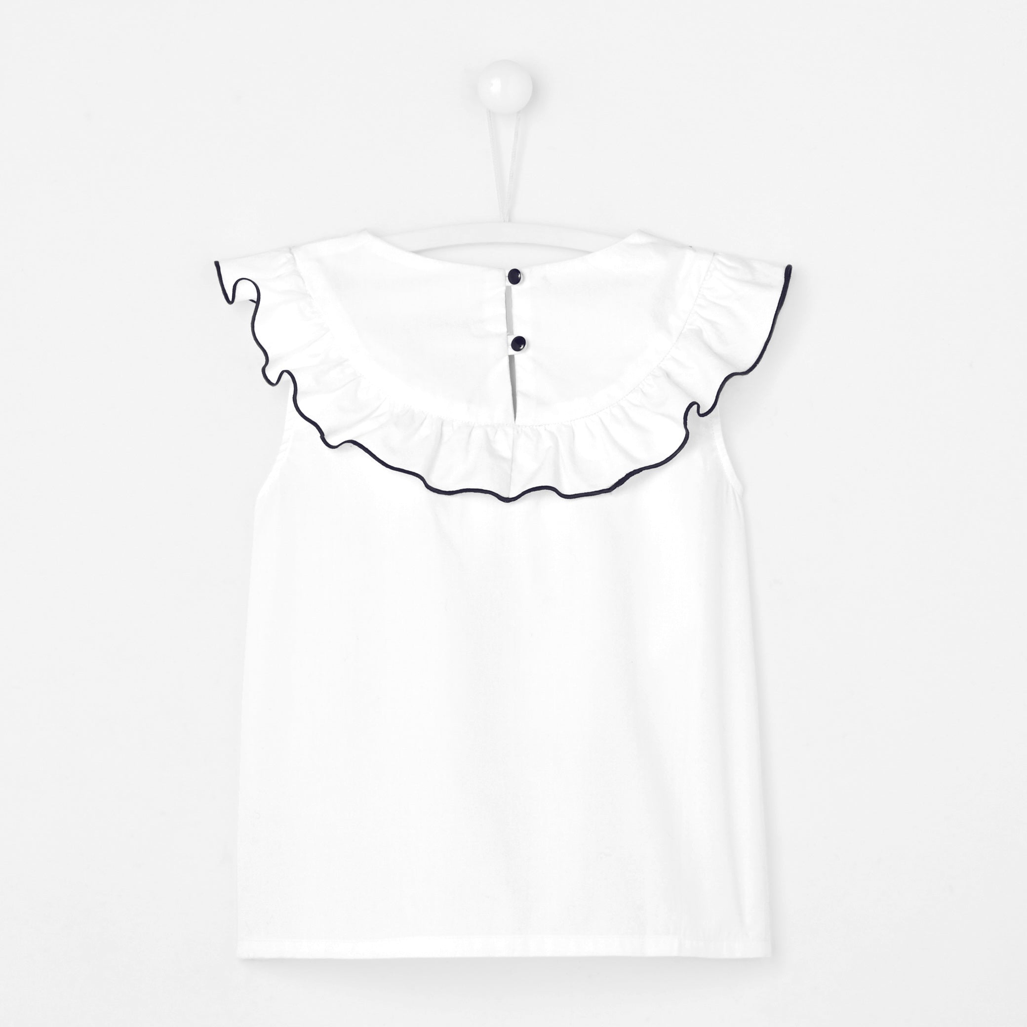 Girl poplin blouse