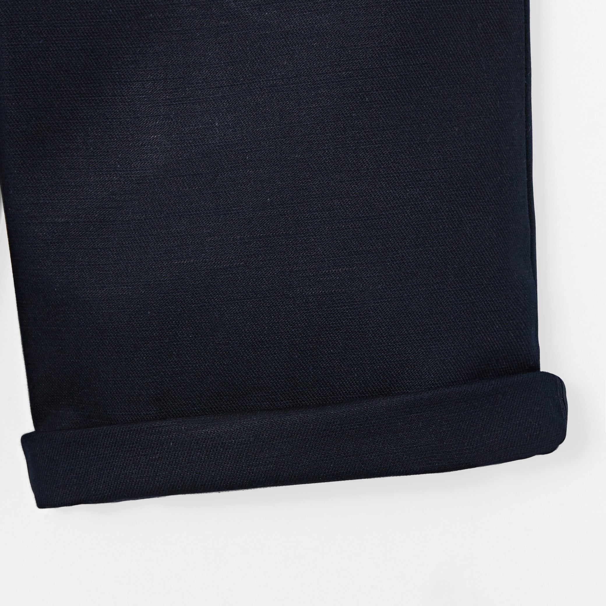 Boy cotton and linen Bermuda shorts