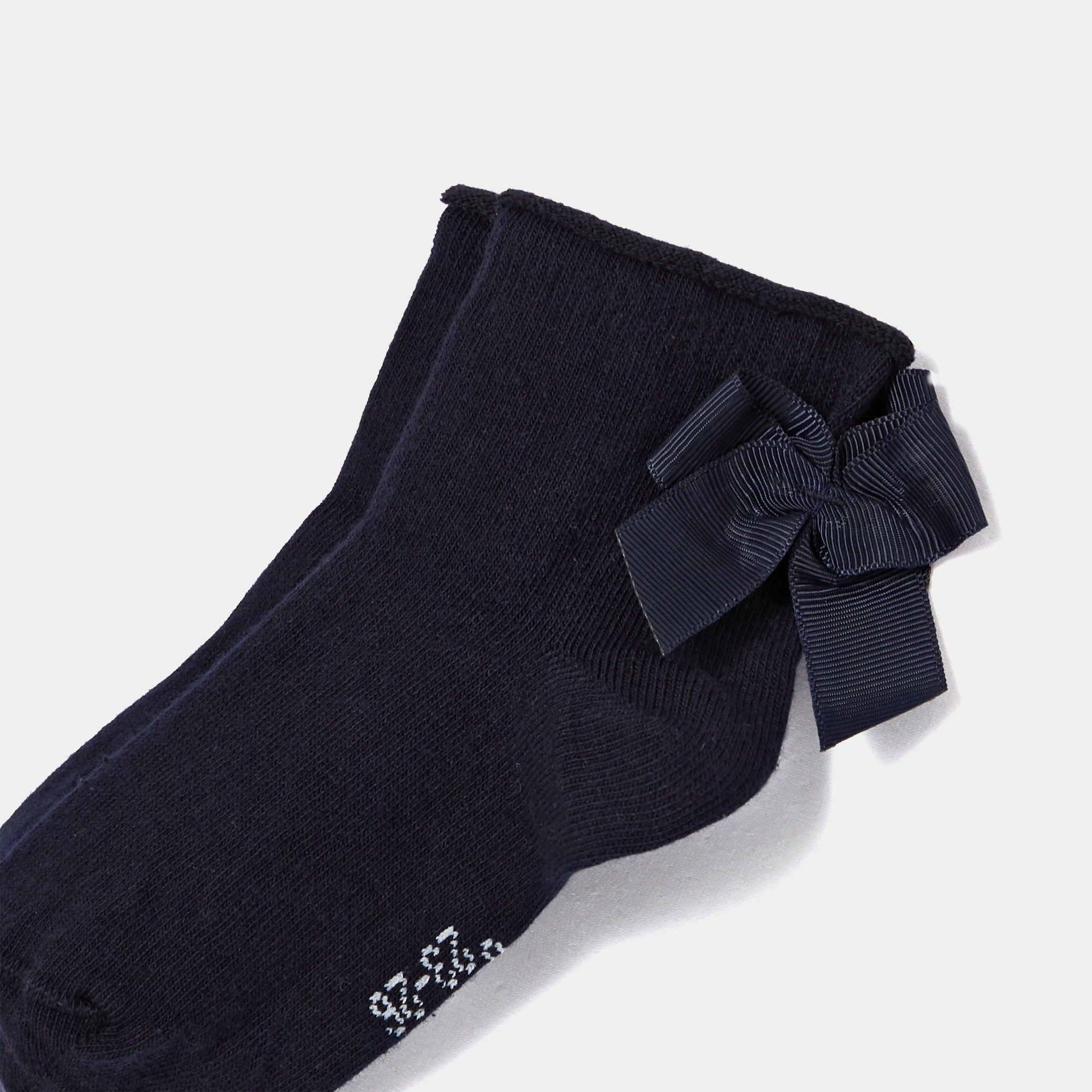 Girl socks with bow