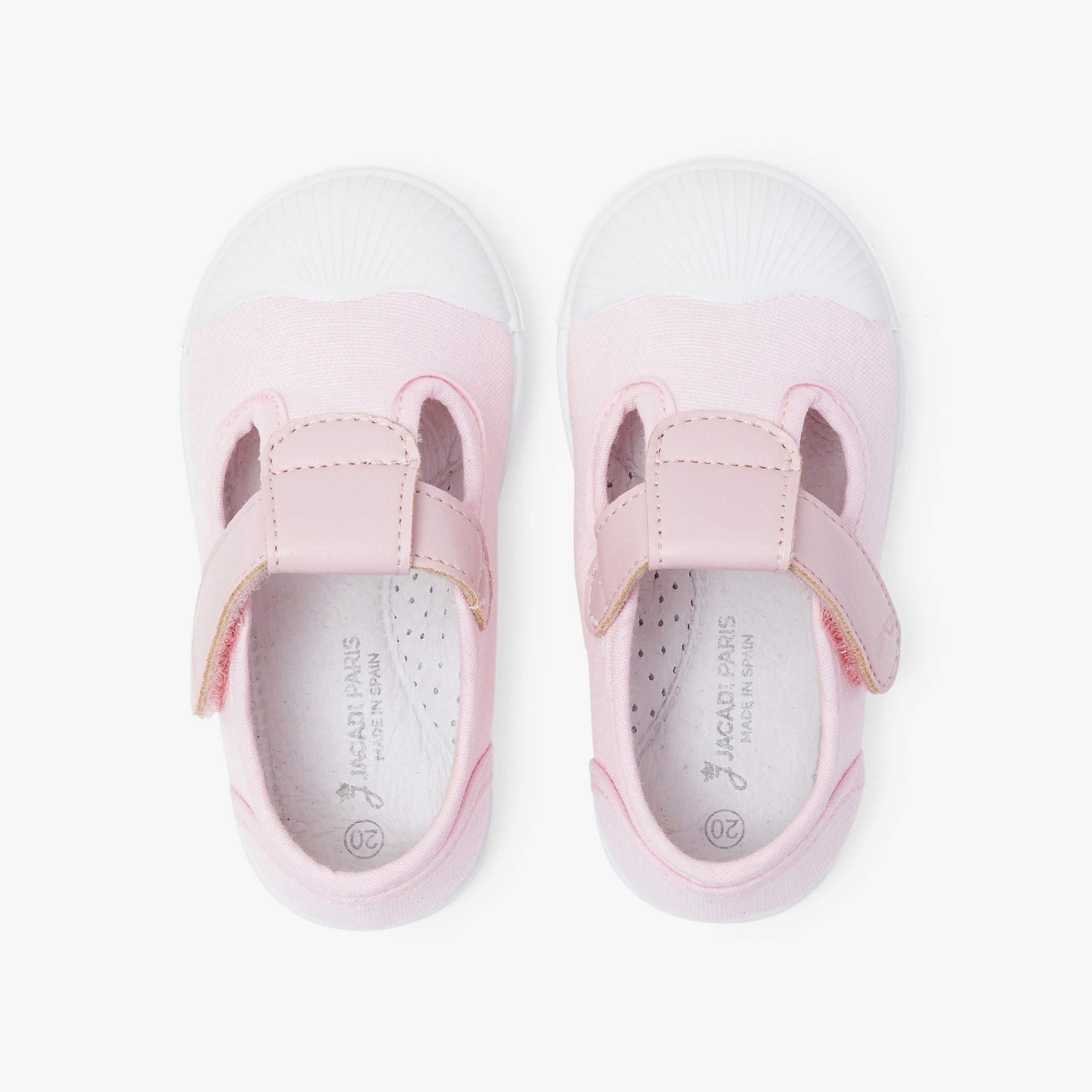 Baby girl canvas sandals