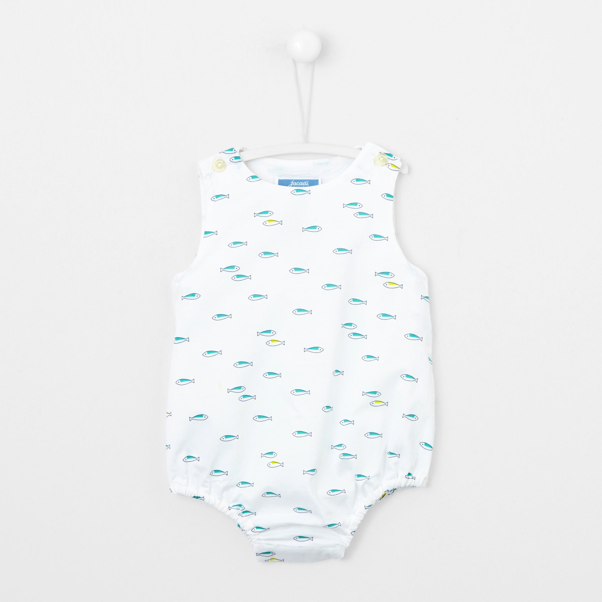 Baby boy printed romper