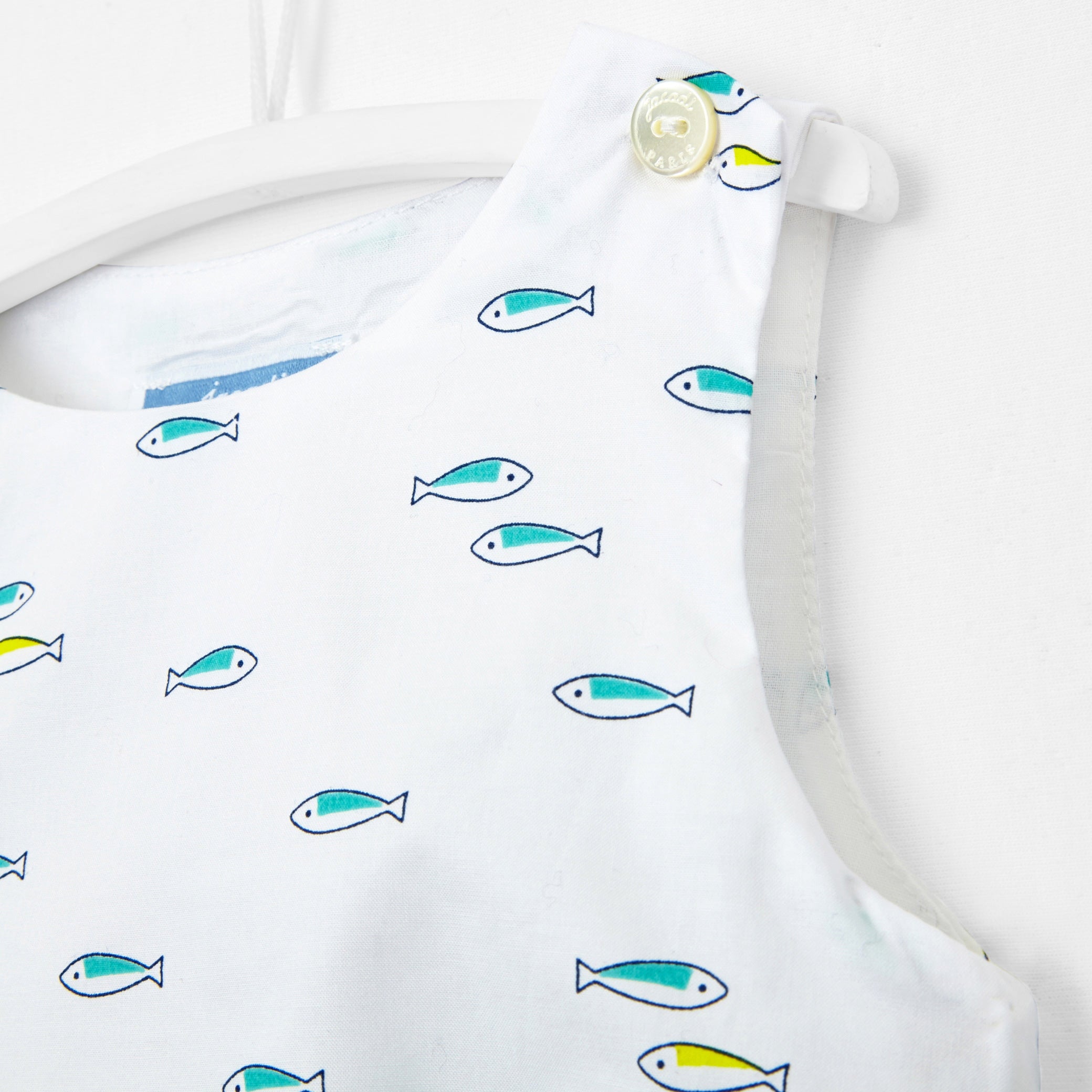 Baby boy printed romper