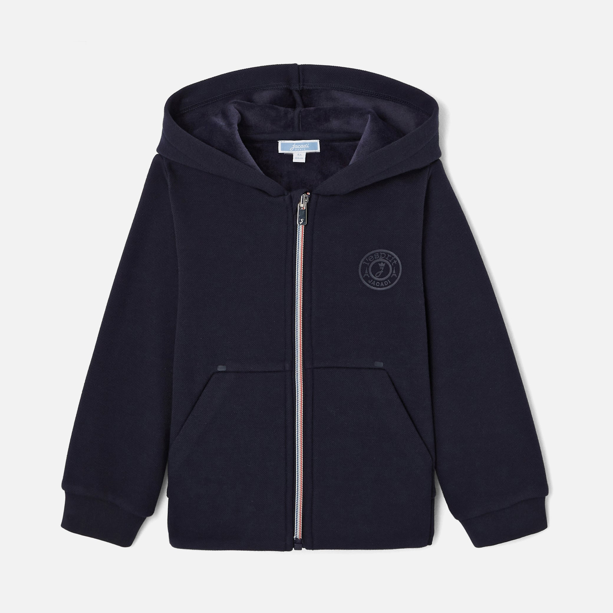 Boy zip-up hoodie