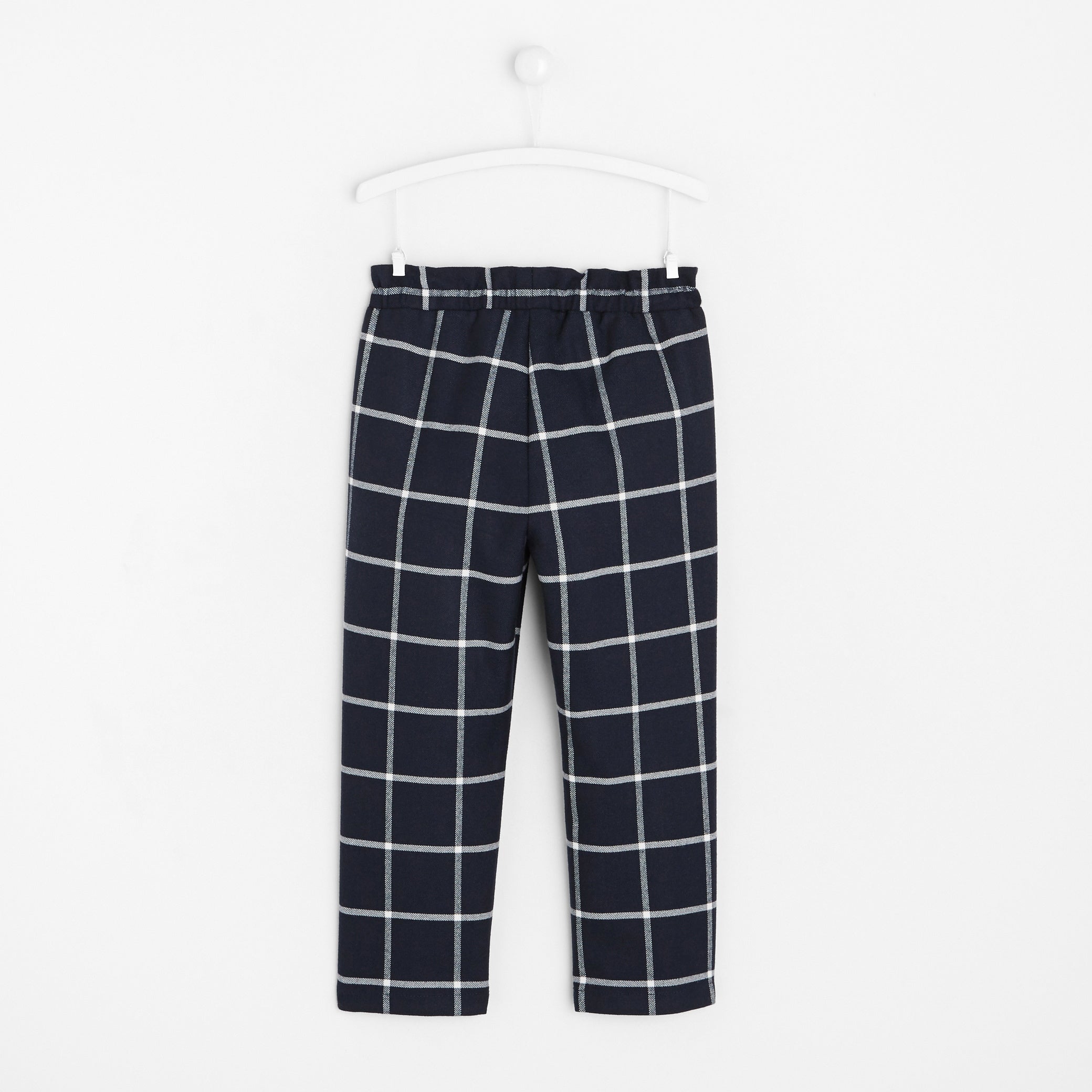 Girl checked flannel pants