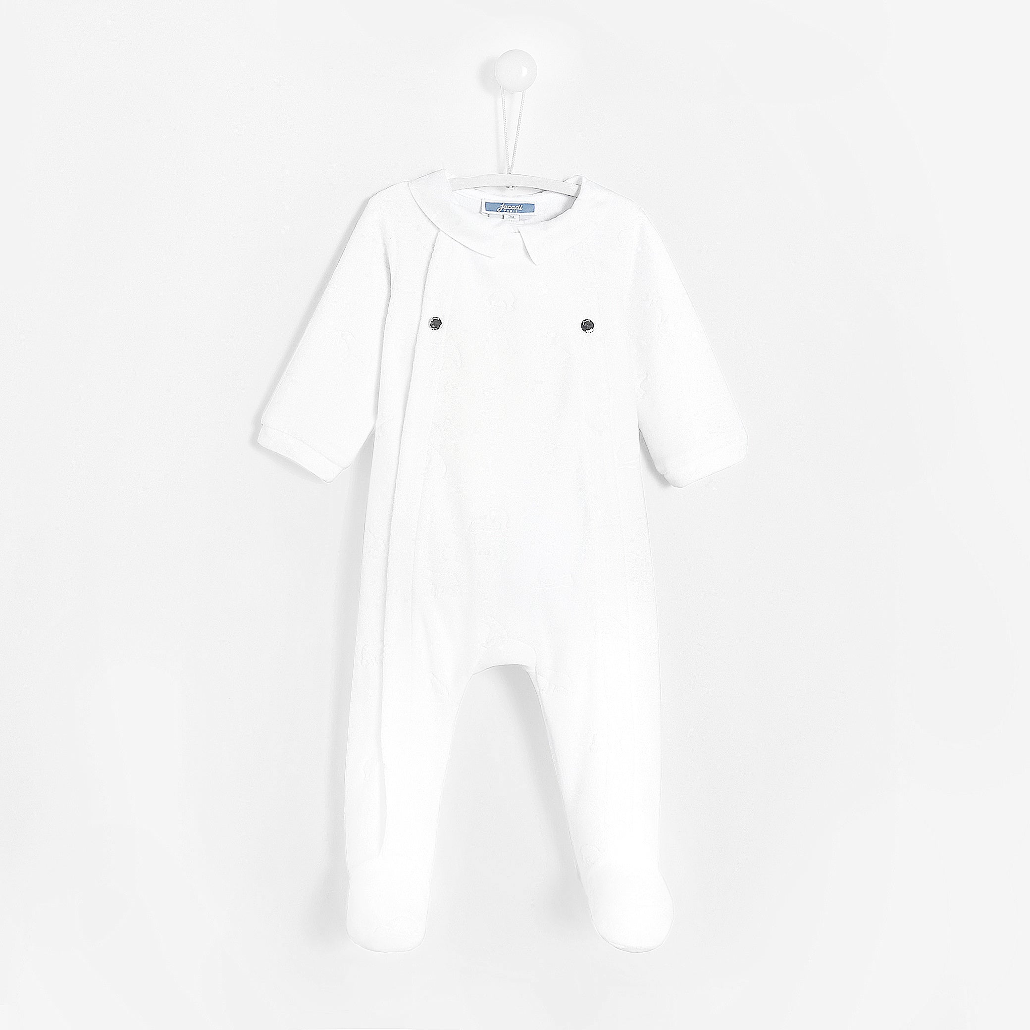 Baby boy velour pajamas