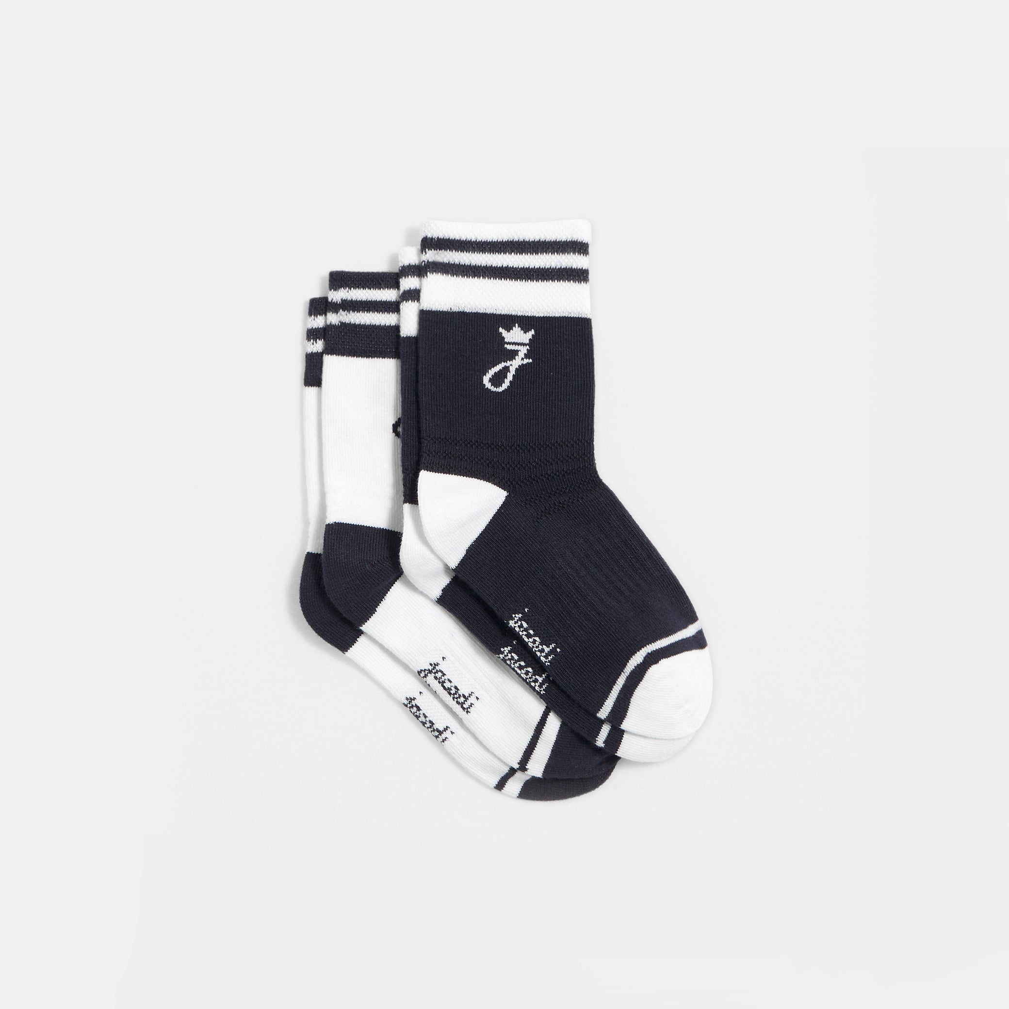 Boy athletic socks duo