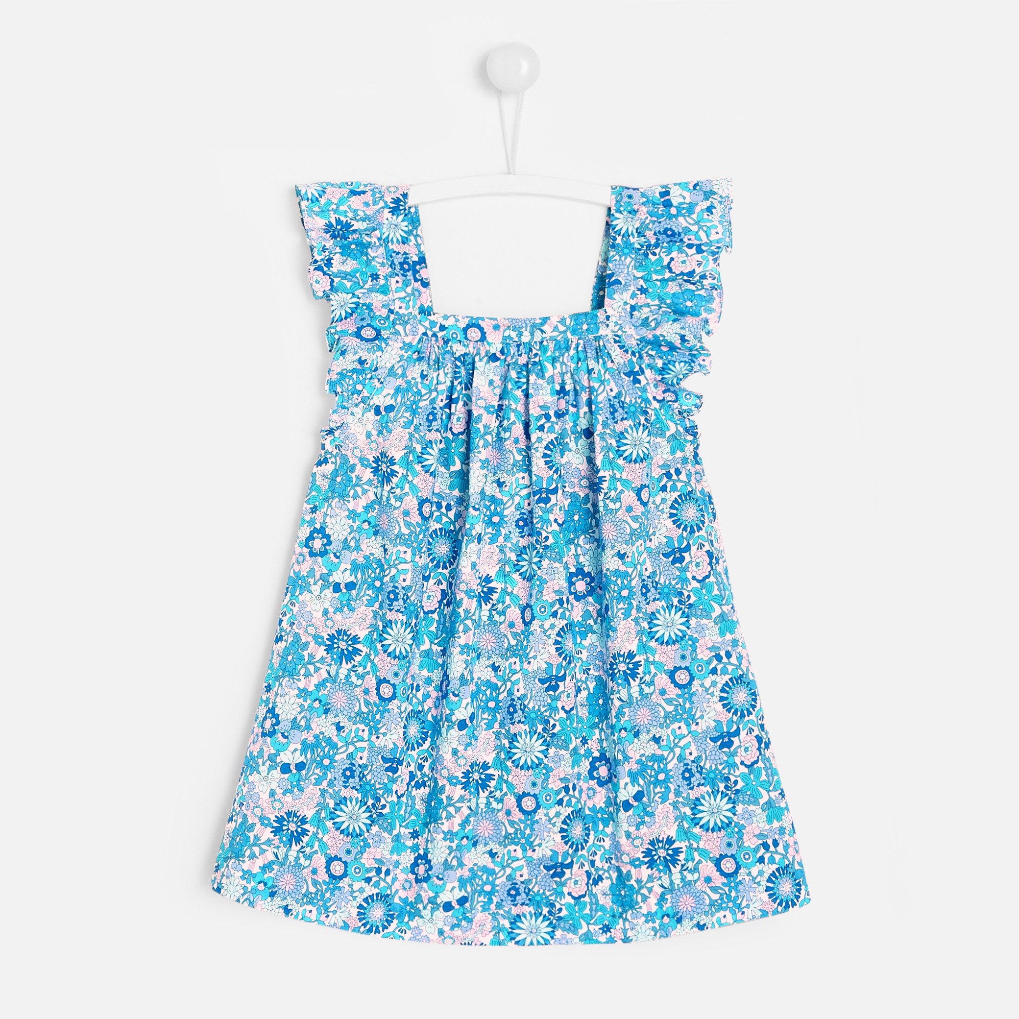 Toddler girl Liberty fabric dress