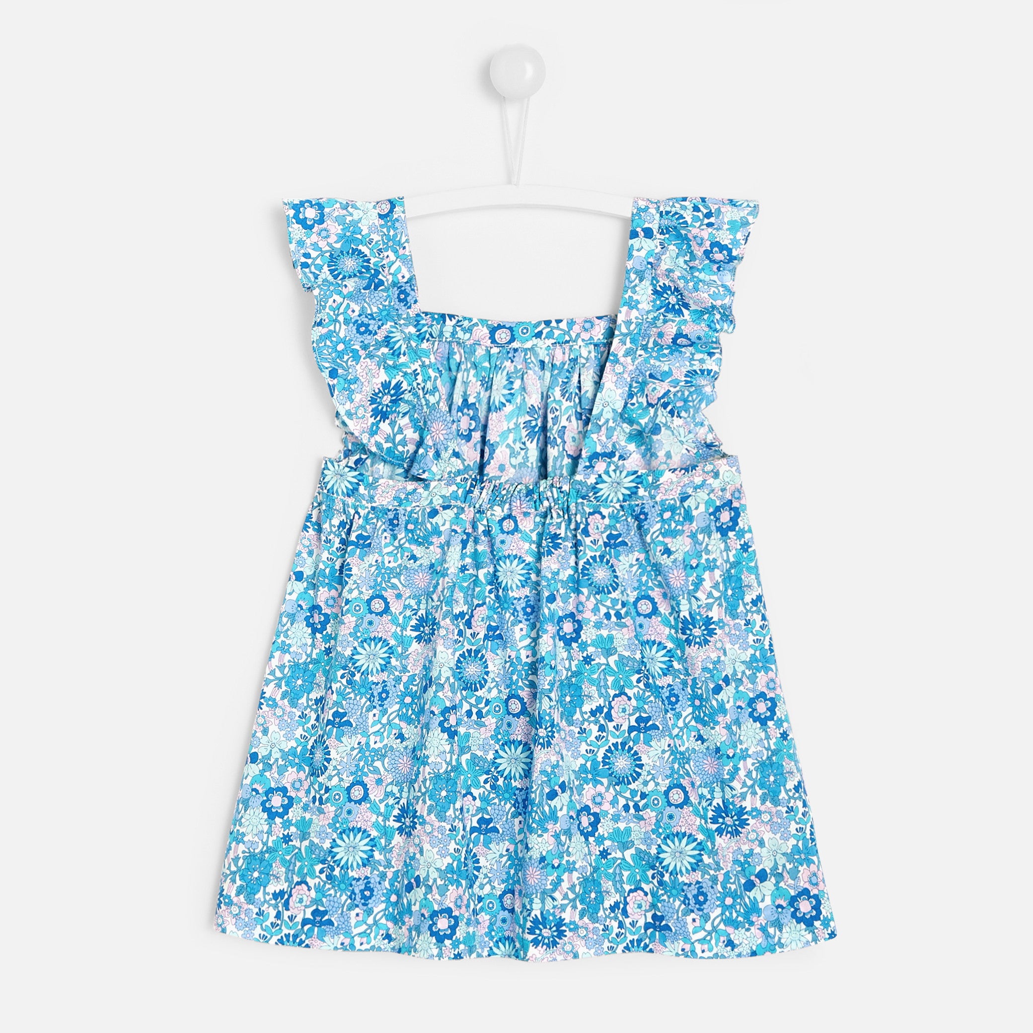 Toddler girl Liberty fabric dress