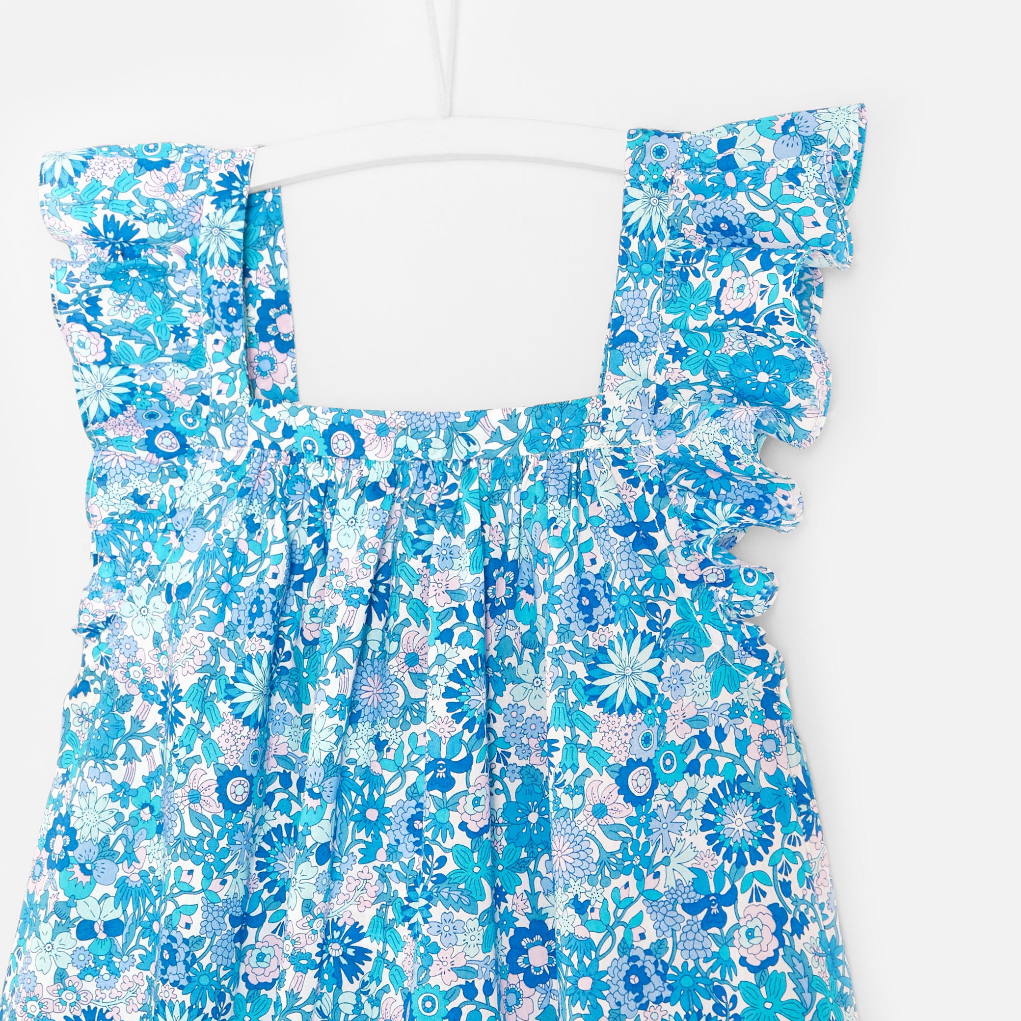 Toddler girl Liberty fabric dress
