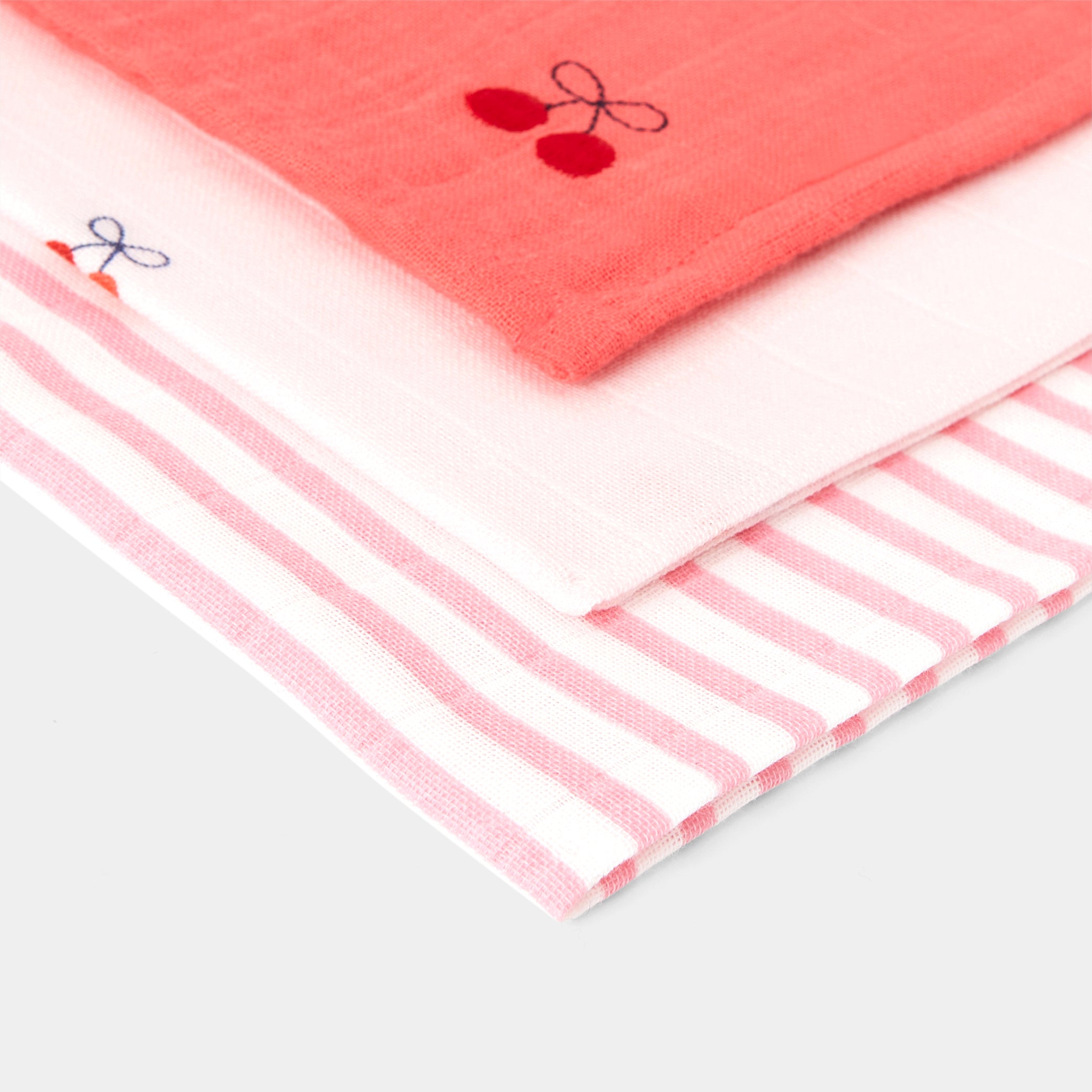 Set of 3 swaddling cloths