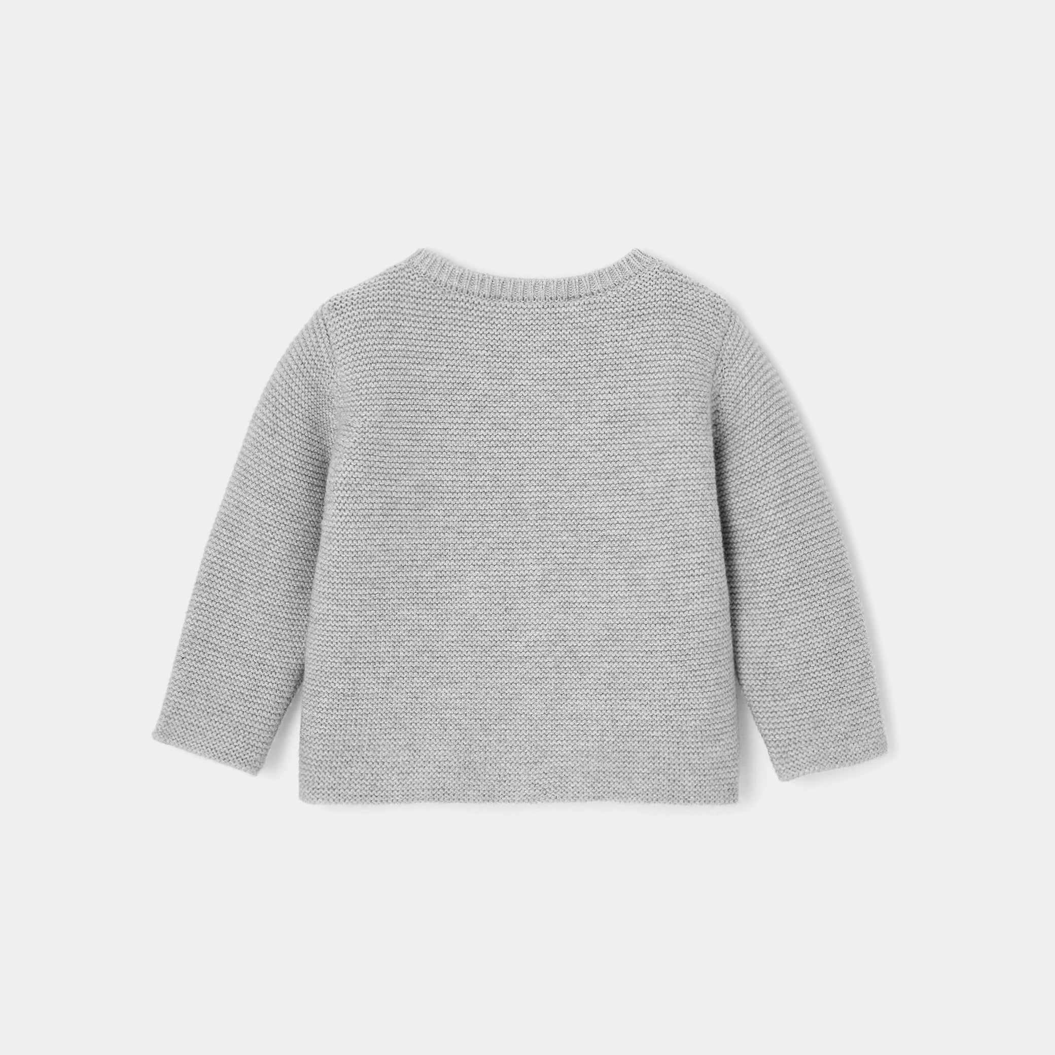 Baby-girl-moss-stitch-cardigan