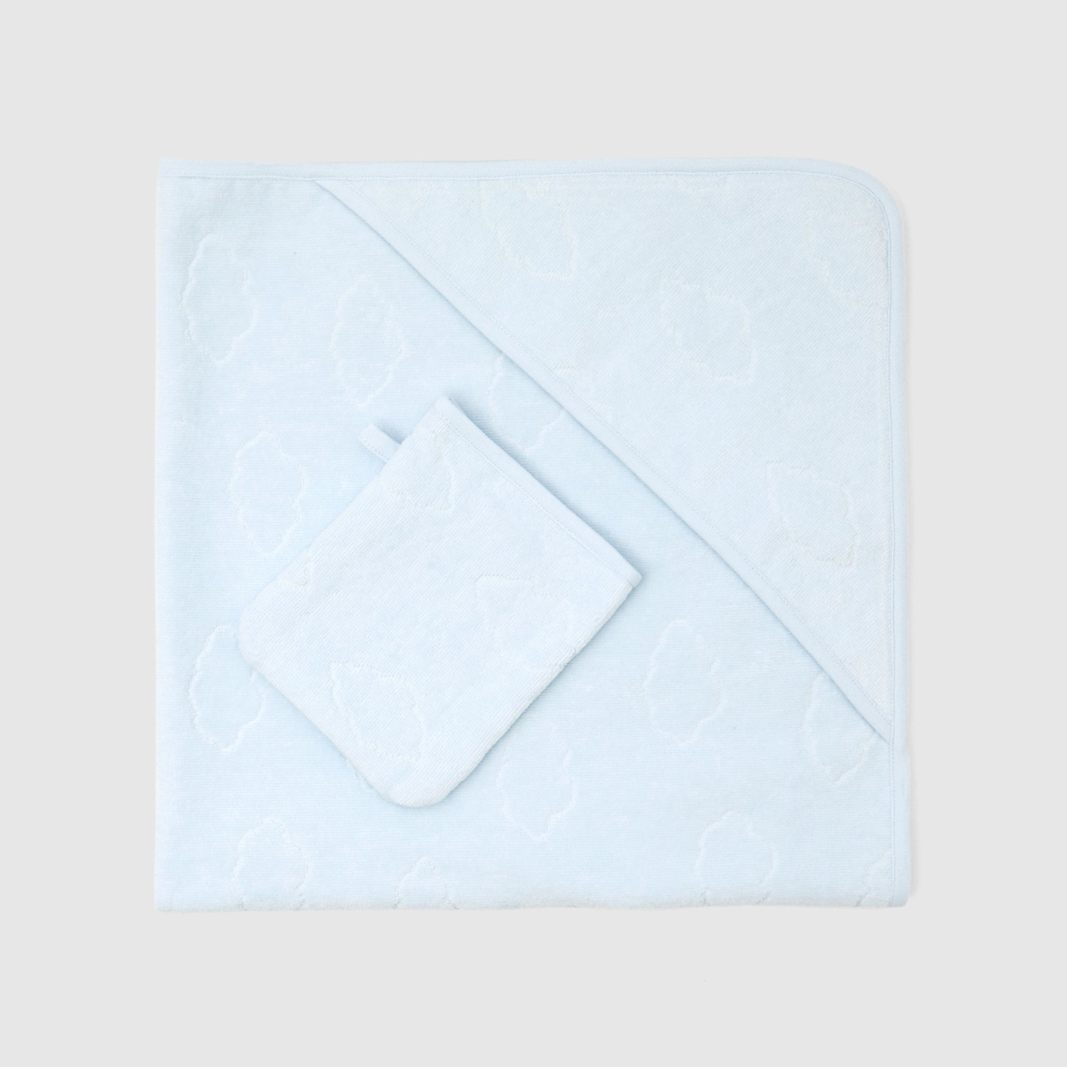 Baby hooded bath towel