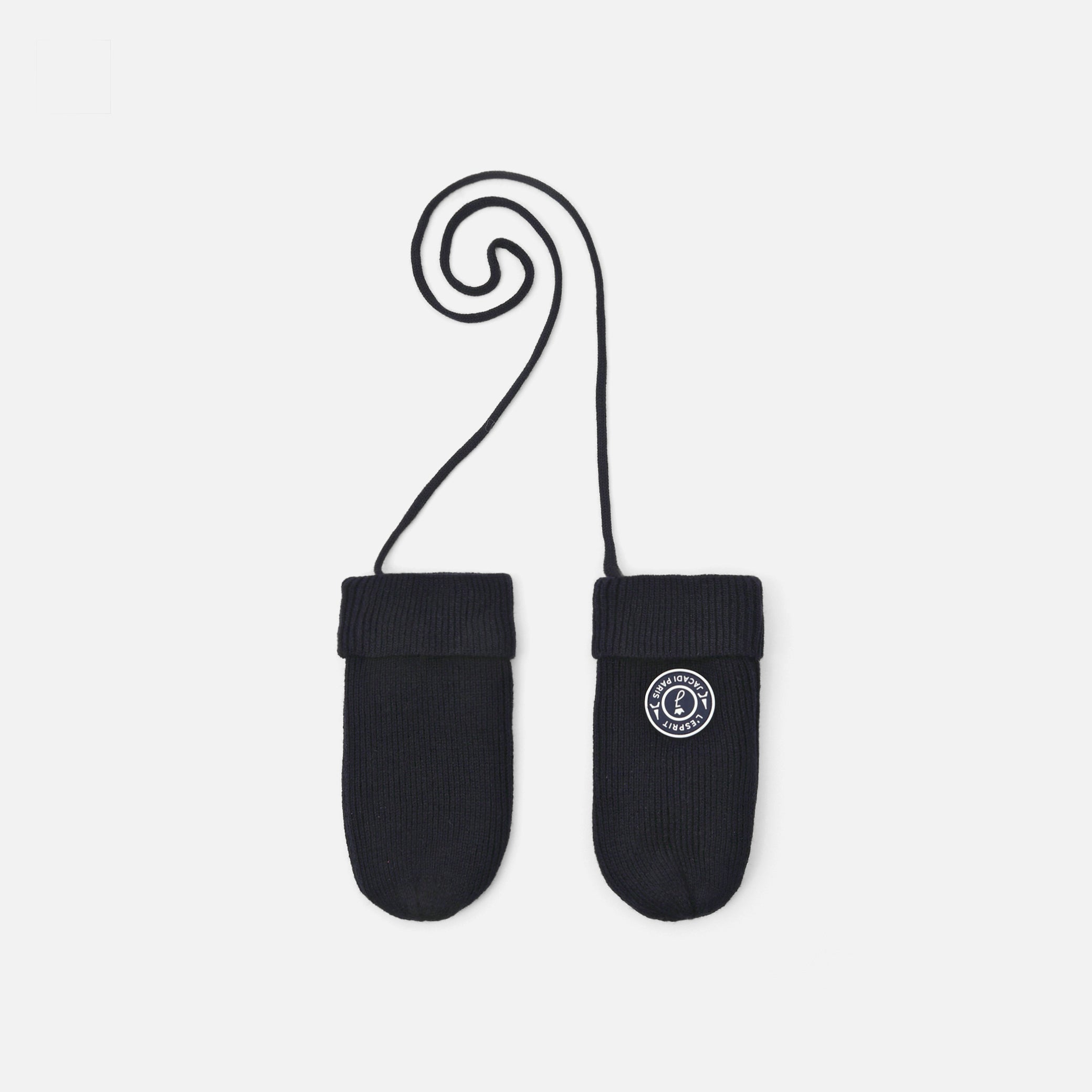 Baby boy fleece-lined mittens