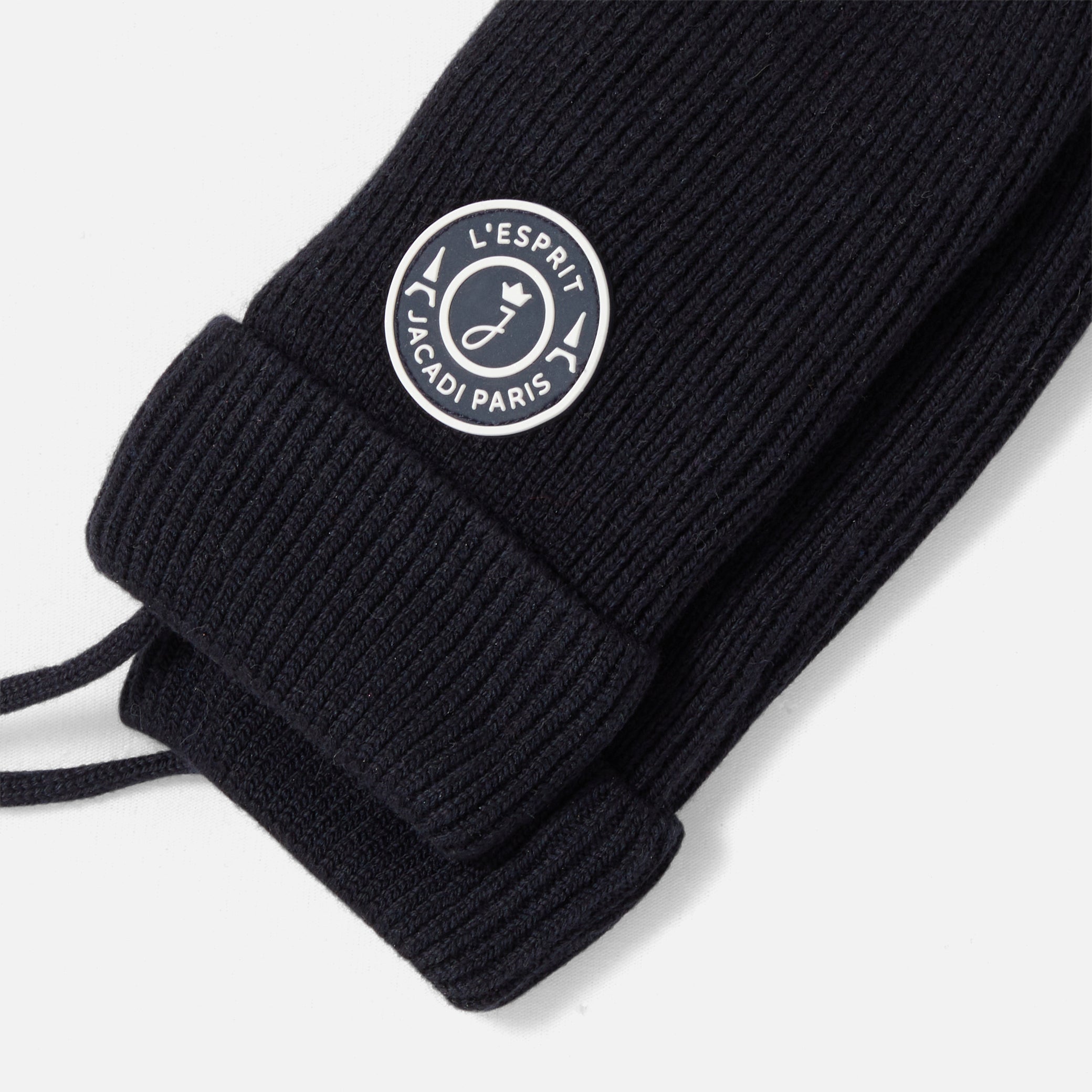 Baby boy fleece-lined mittens