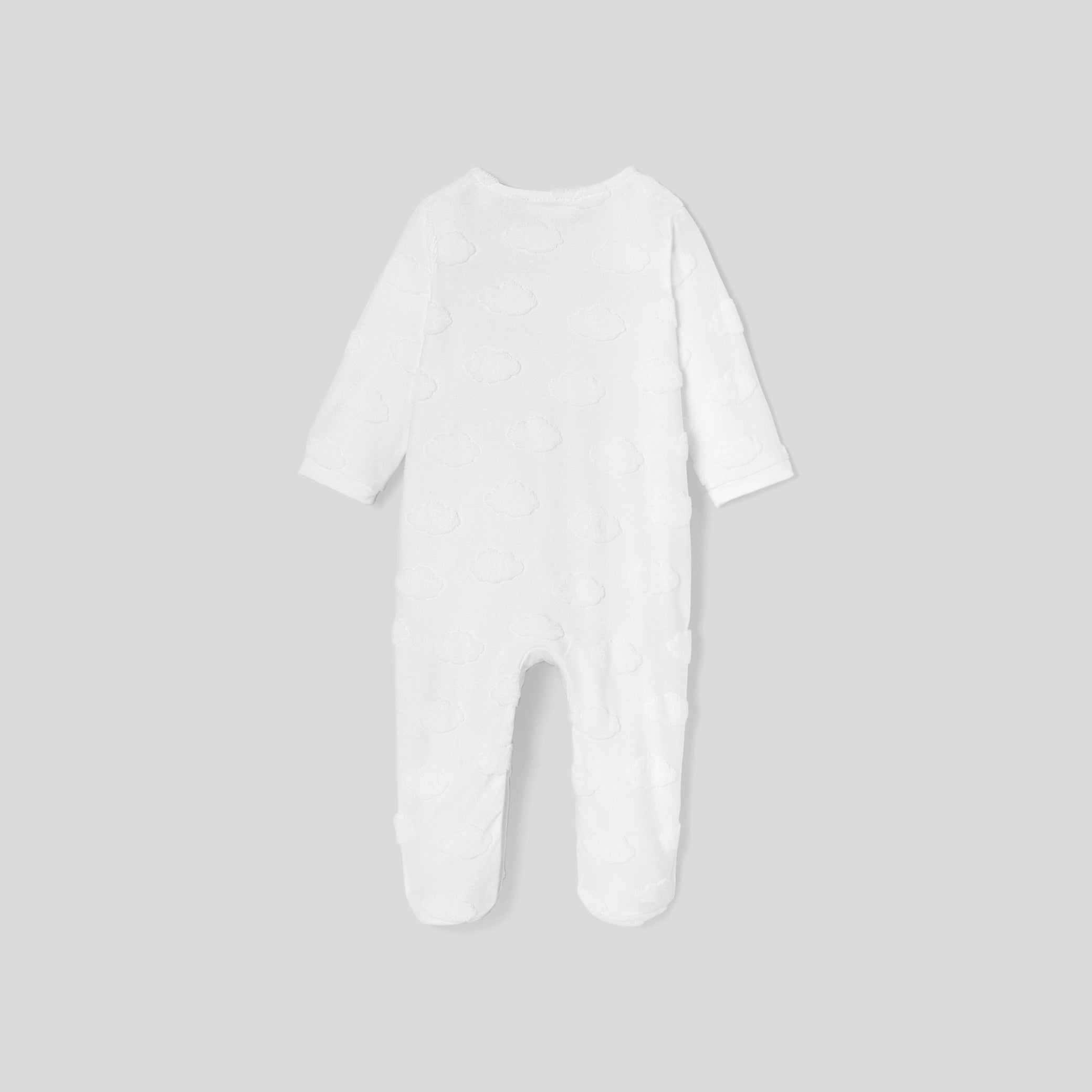 Baby cloud pattern pyjamas