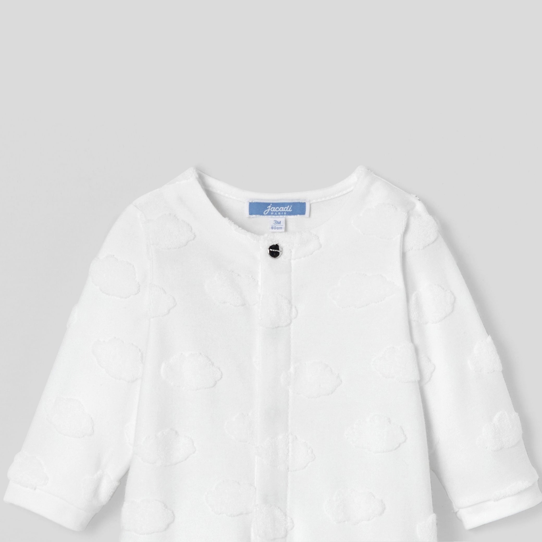 Baby cloud pattern pyjamas