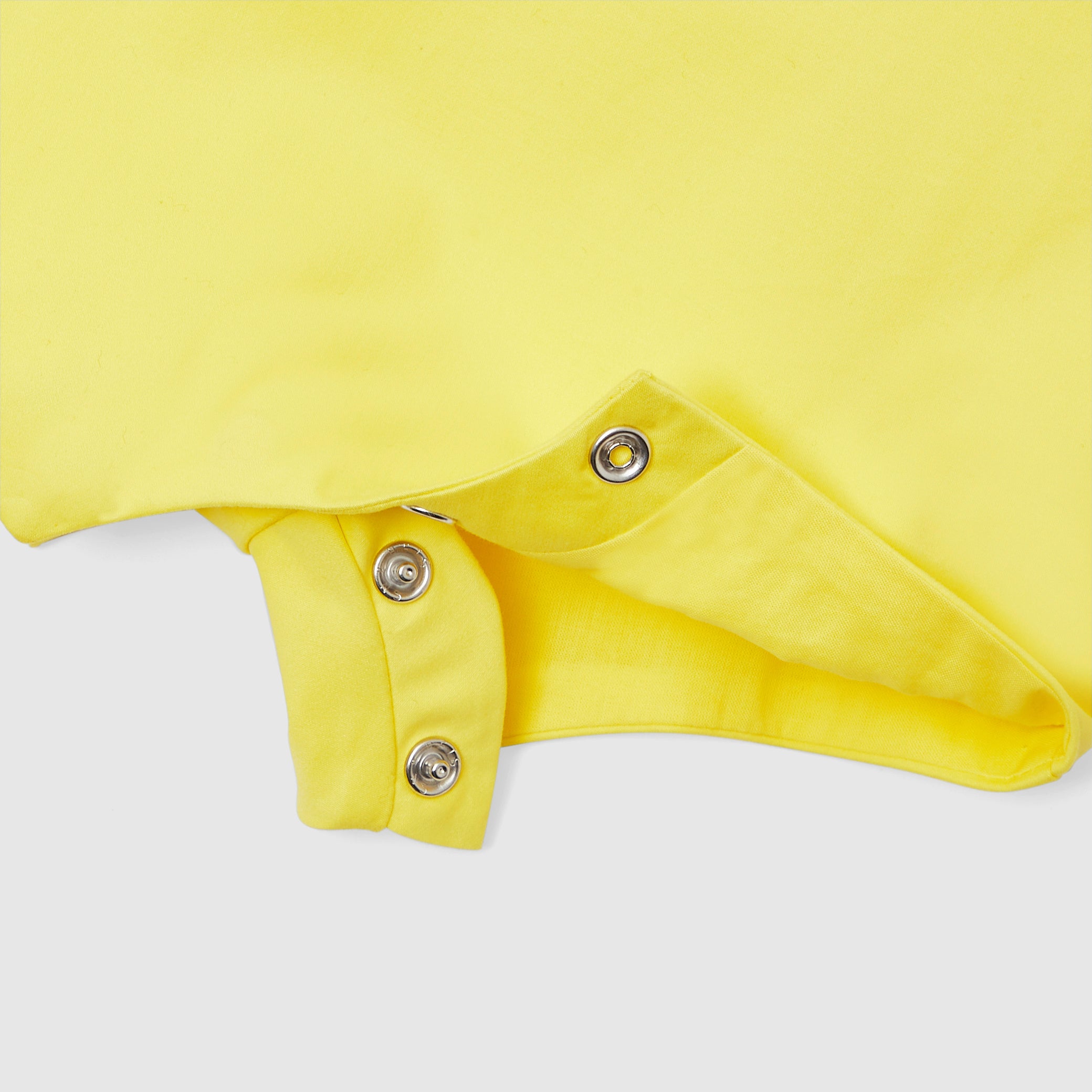Baby boy short twill romper