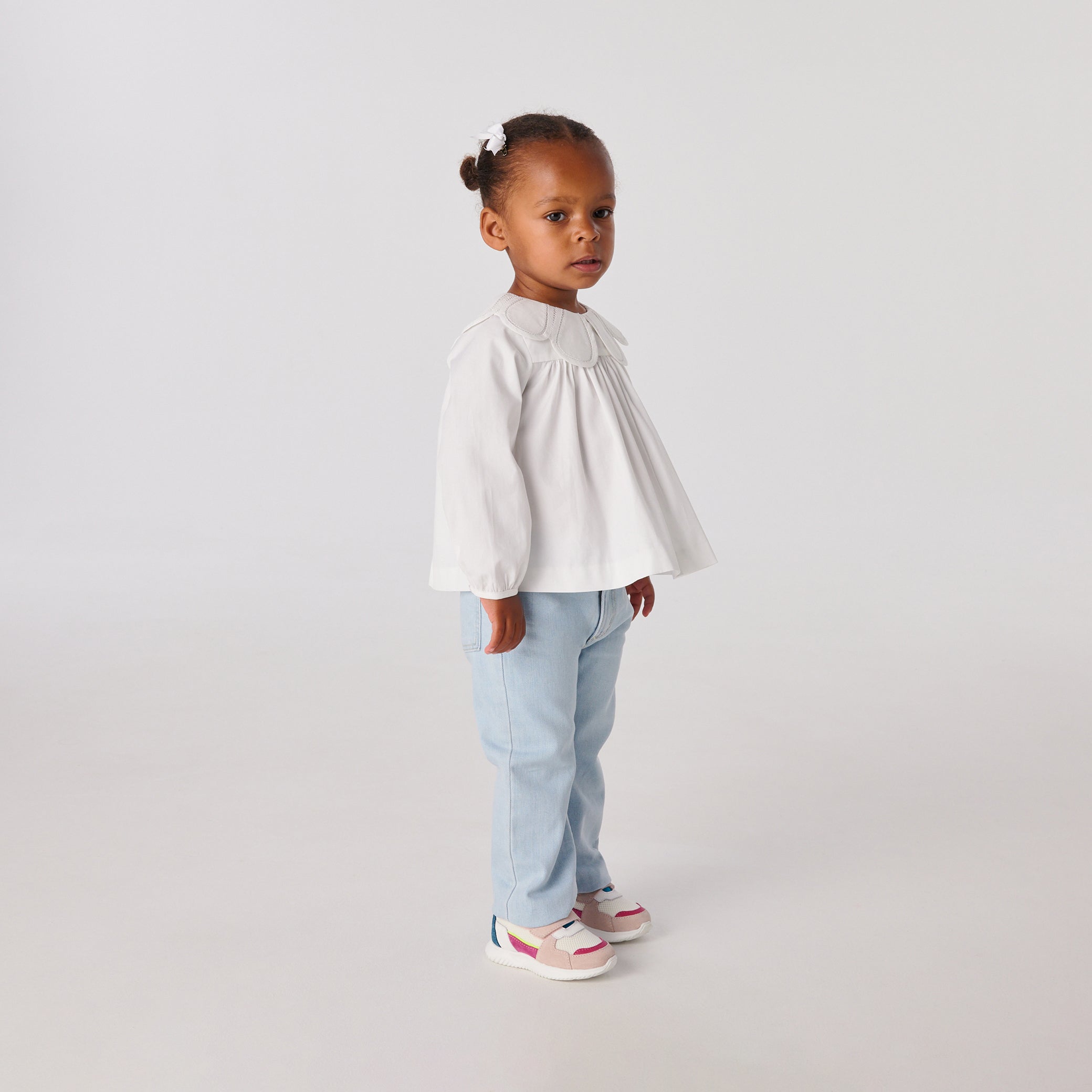 Toddler girl long-sleeved blouse