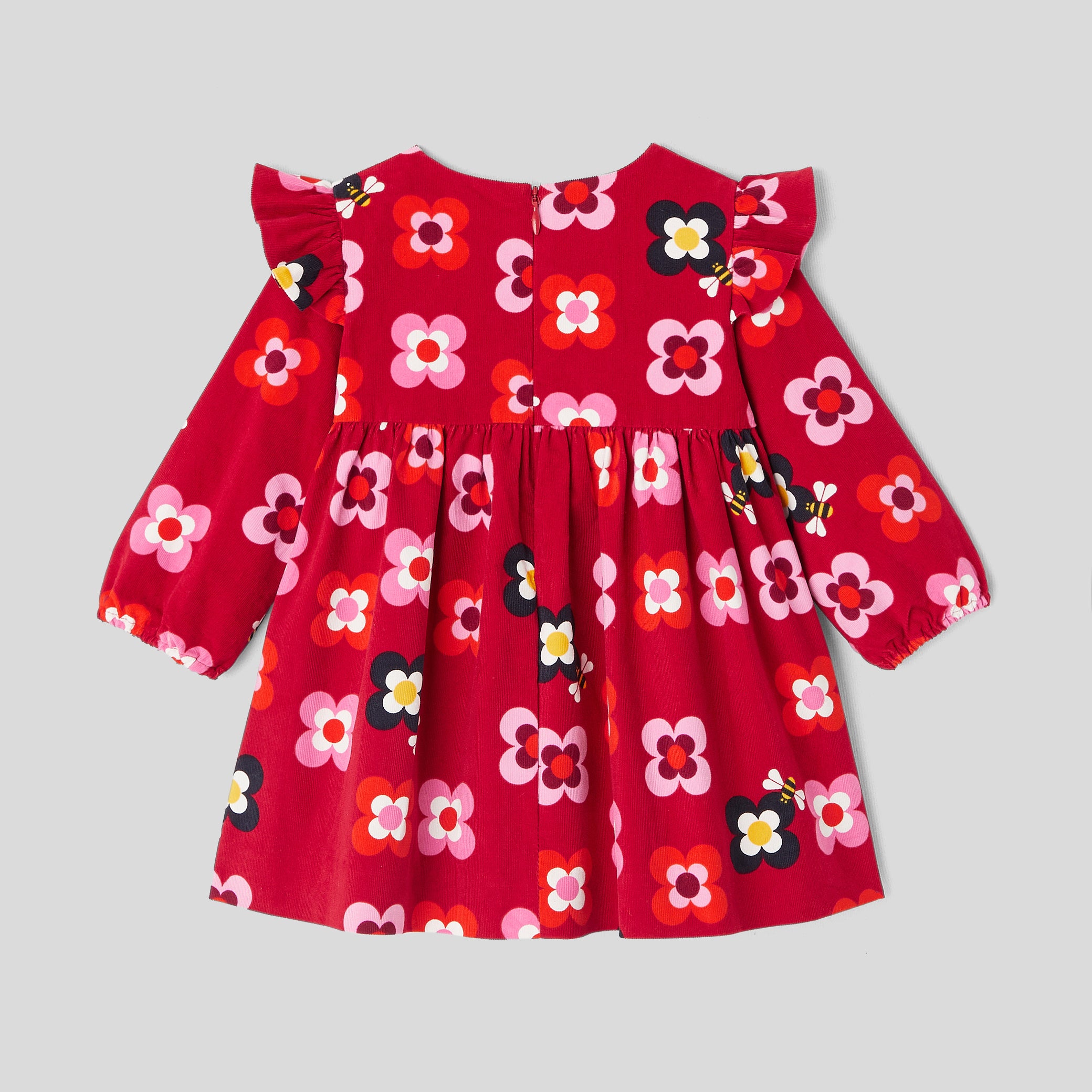 Toddler girl velvet dress