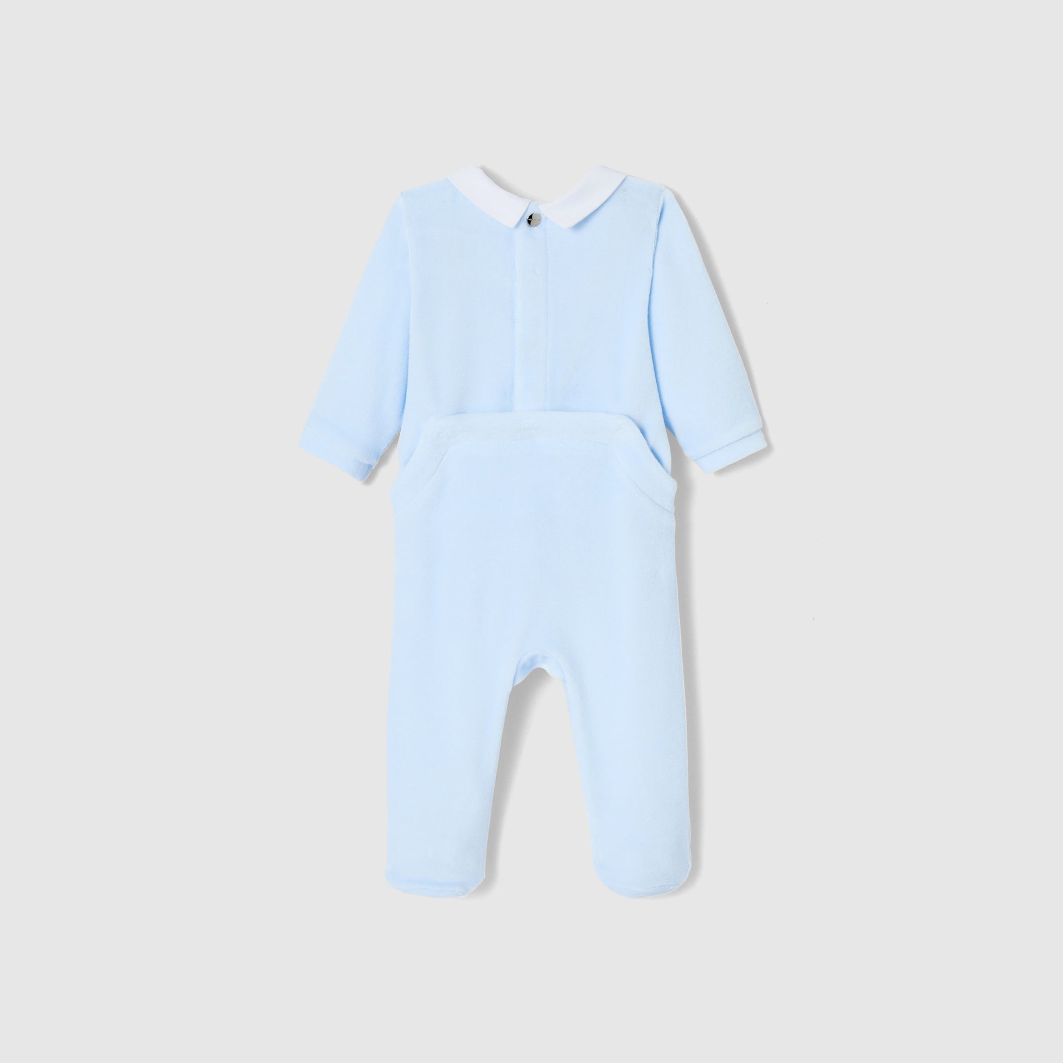 Baby boy velvet pajamas