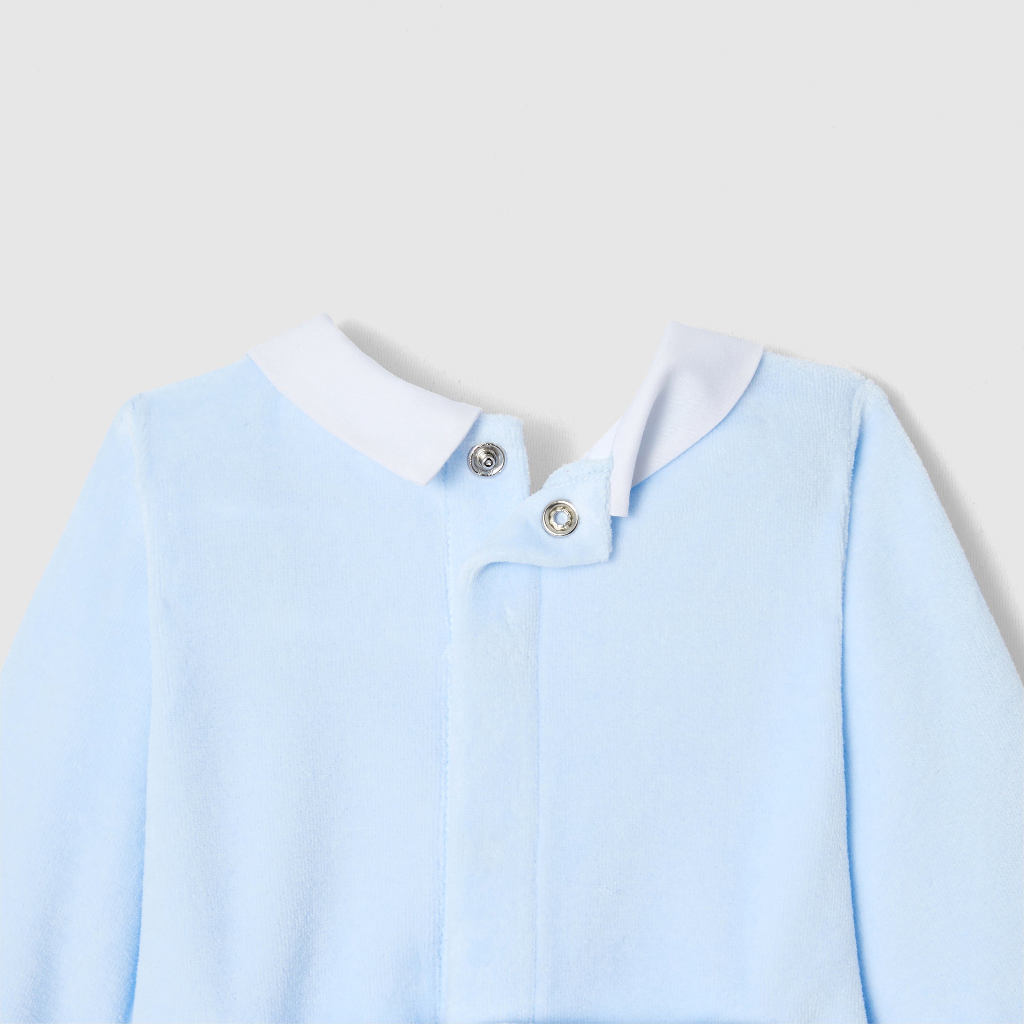 Baby boy velvet pajamas