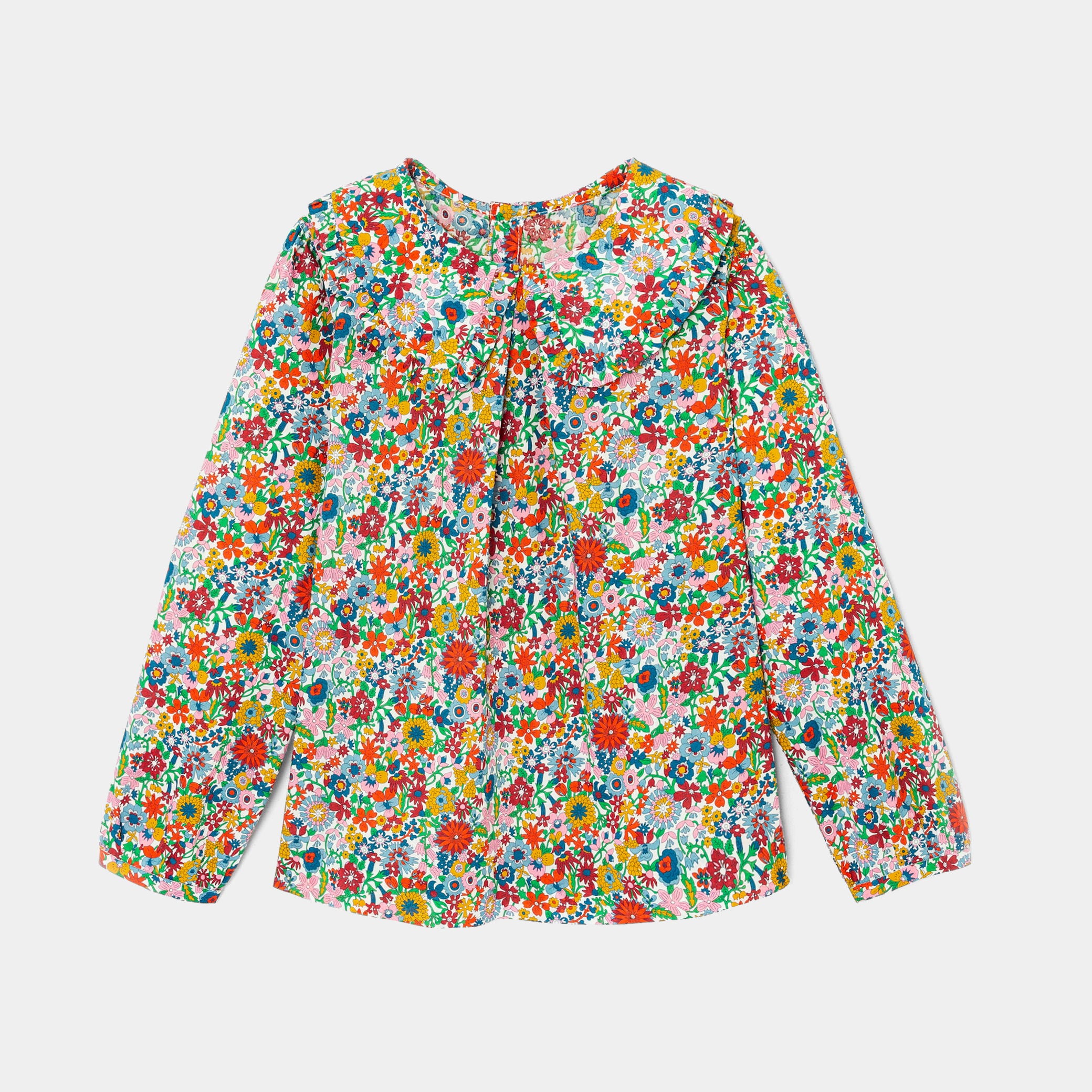 Girl blouse in Liberty fabric