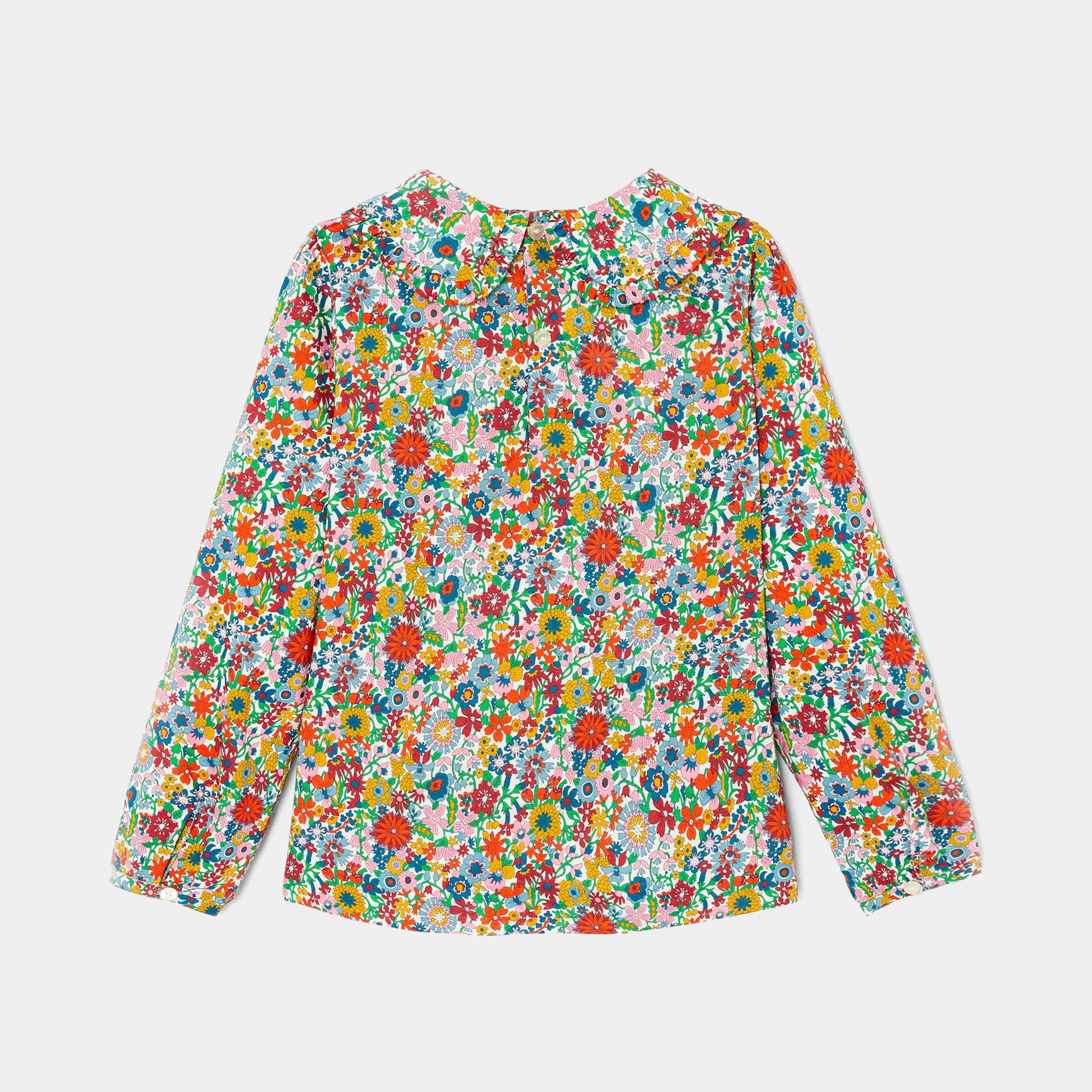 Girl blouse in Liberty fabric