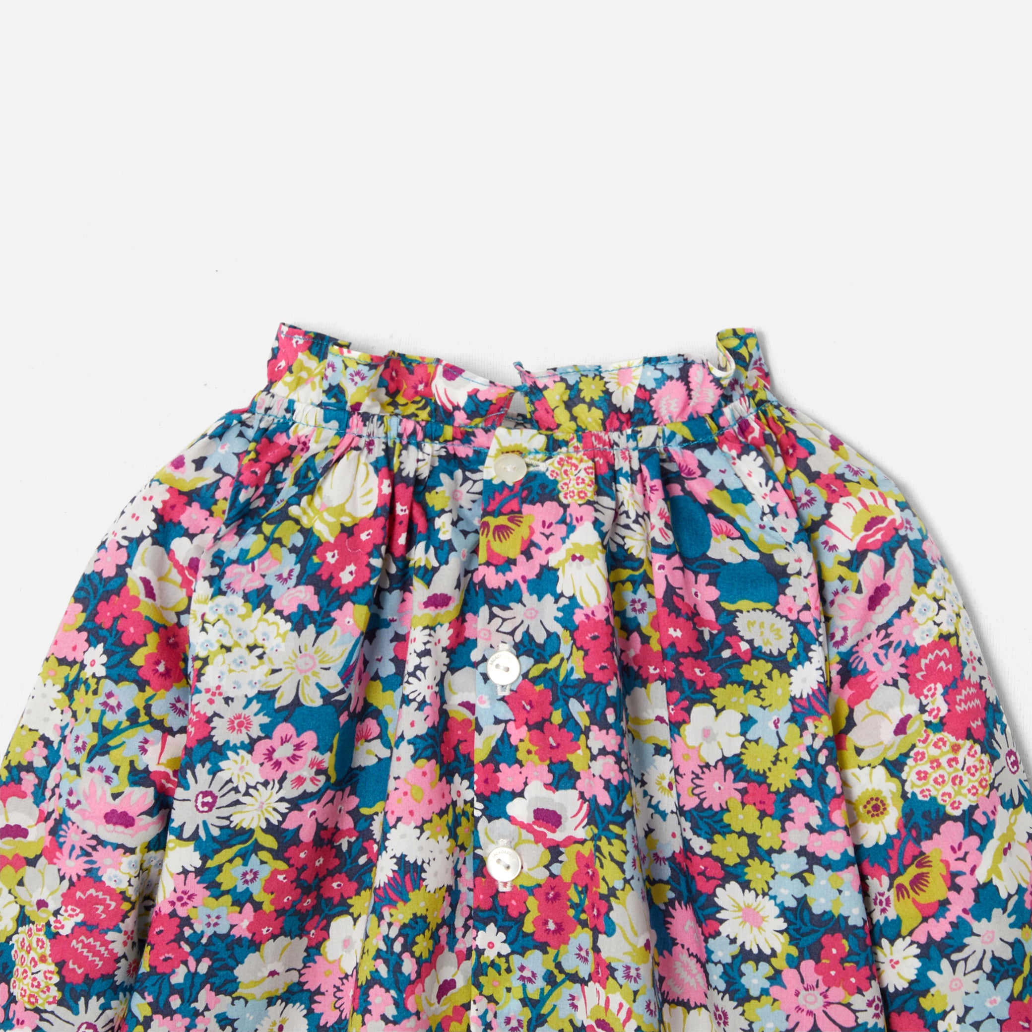 Toddler girl blouse in Liberty fabric