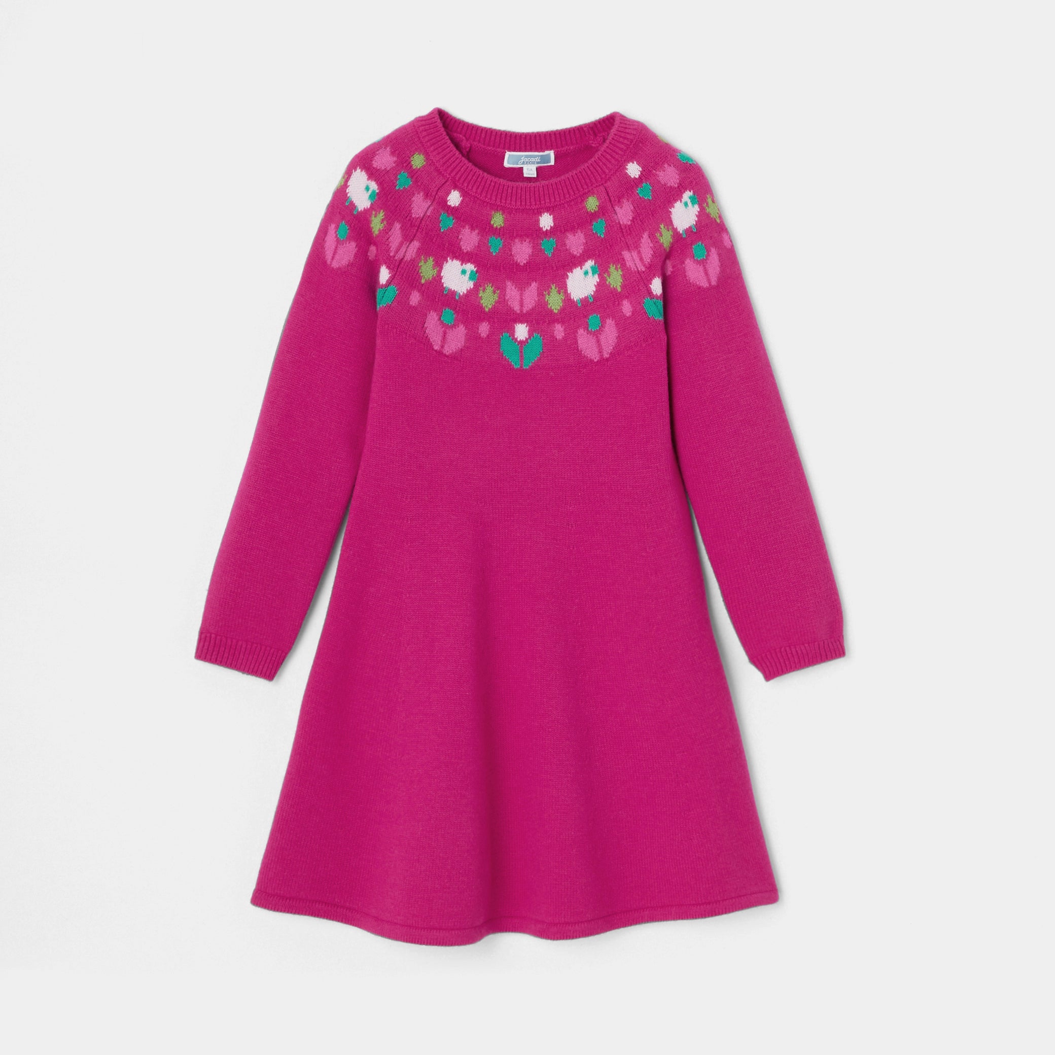 Girl knitted dress