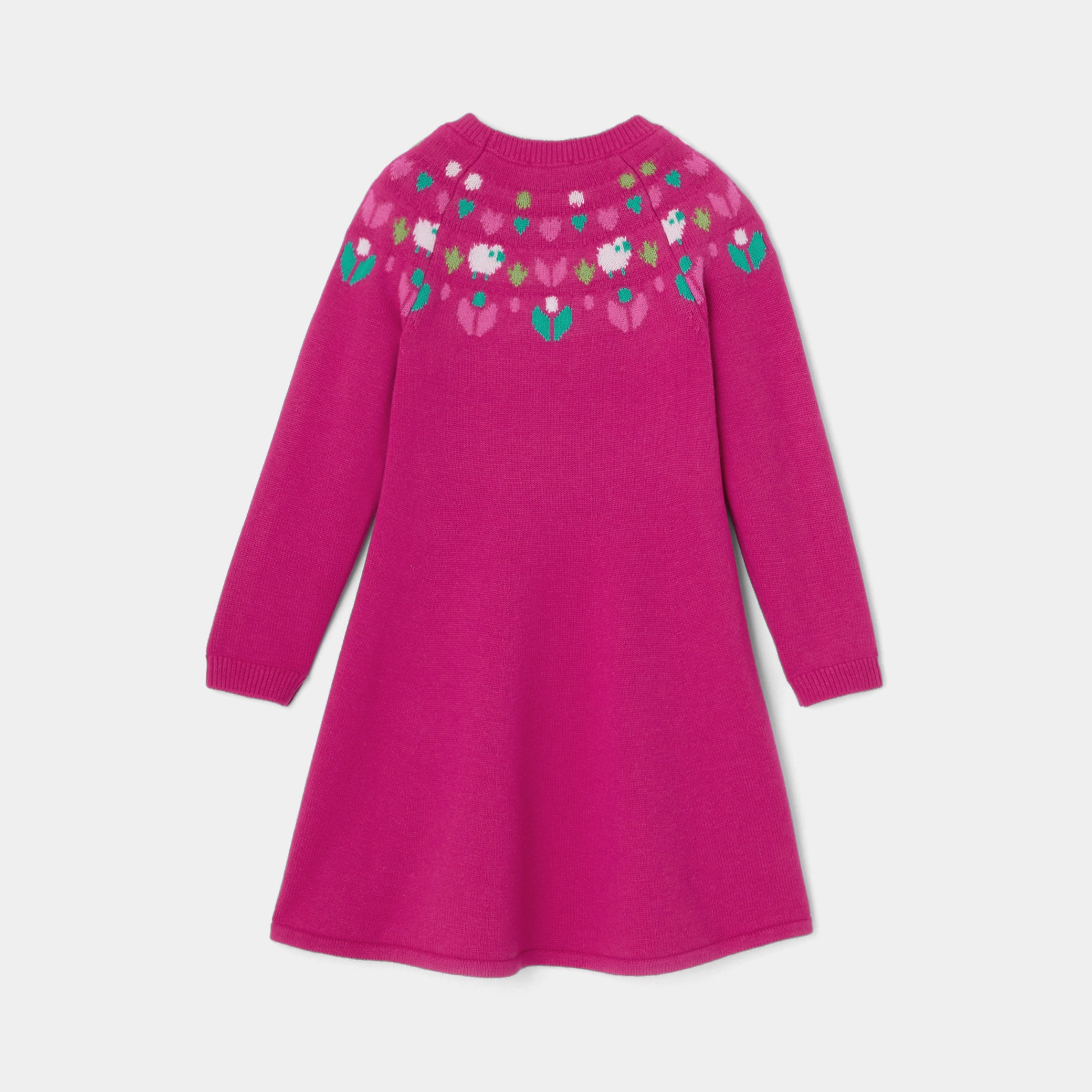 Girl knitted dress