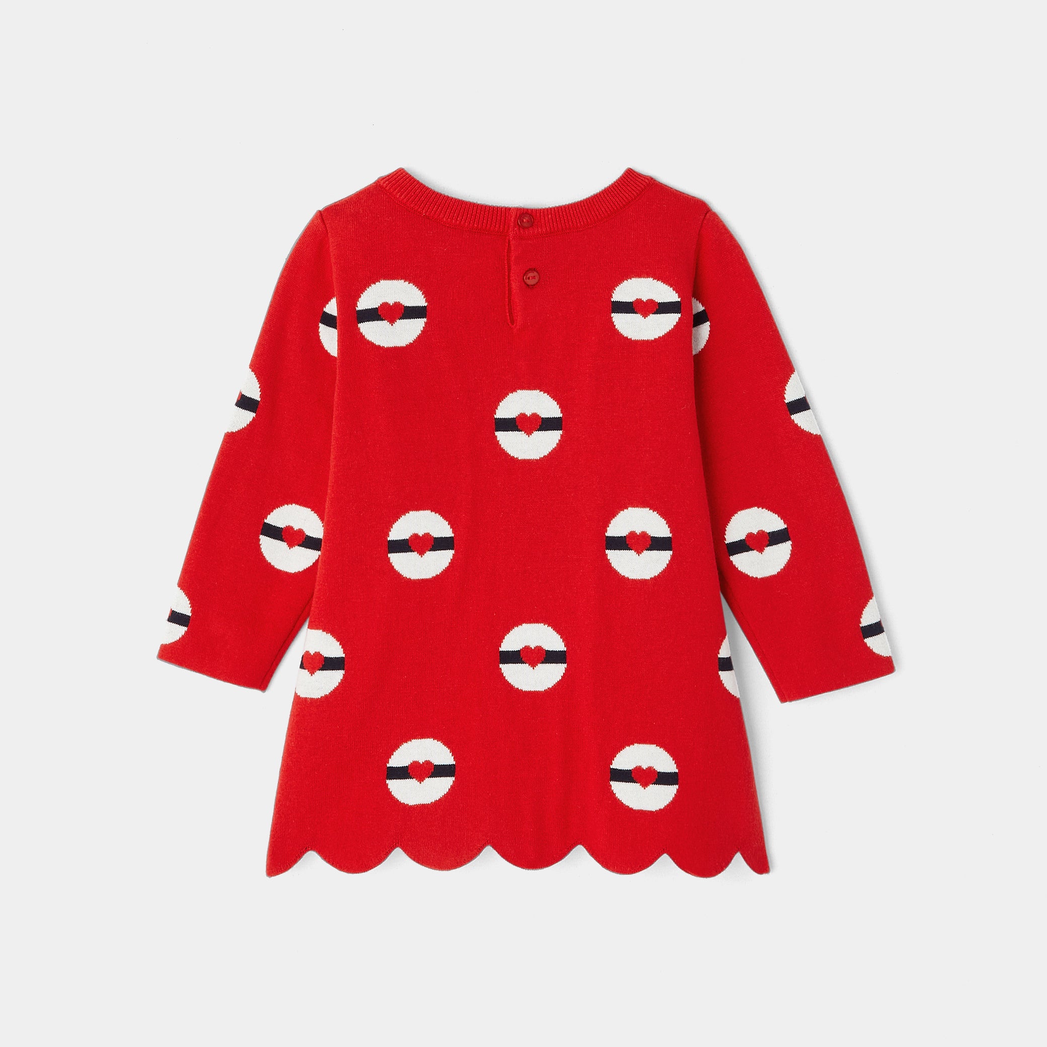 Toddler girl knit dress