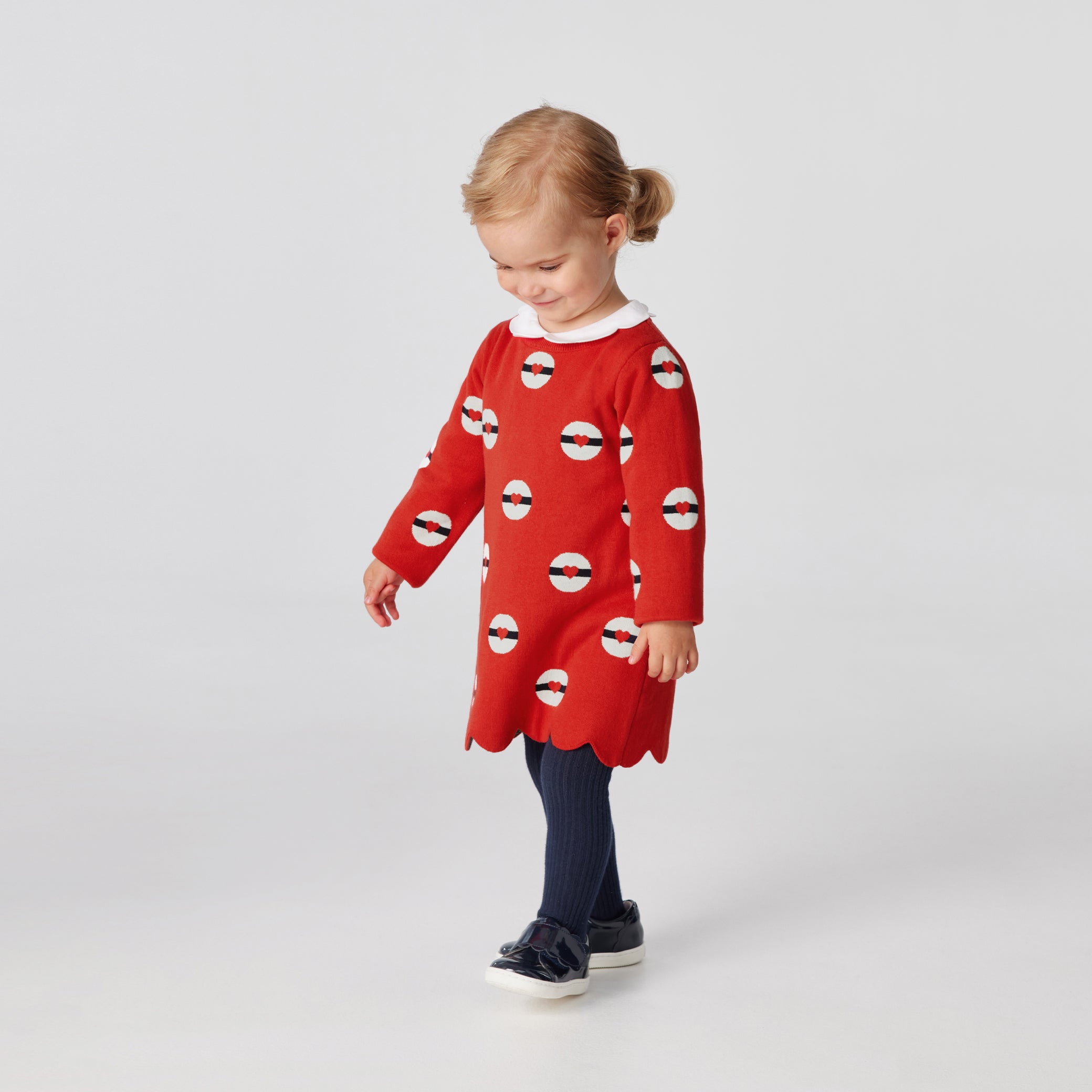 Toddler girl knit dress