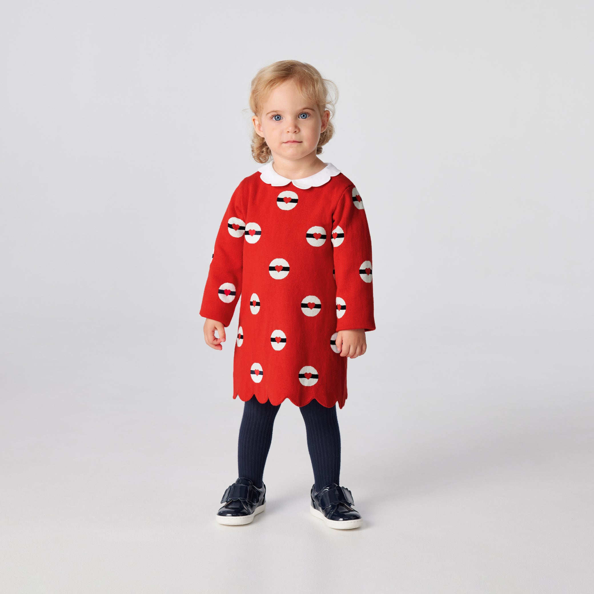 Toddler girl knit dress