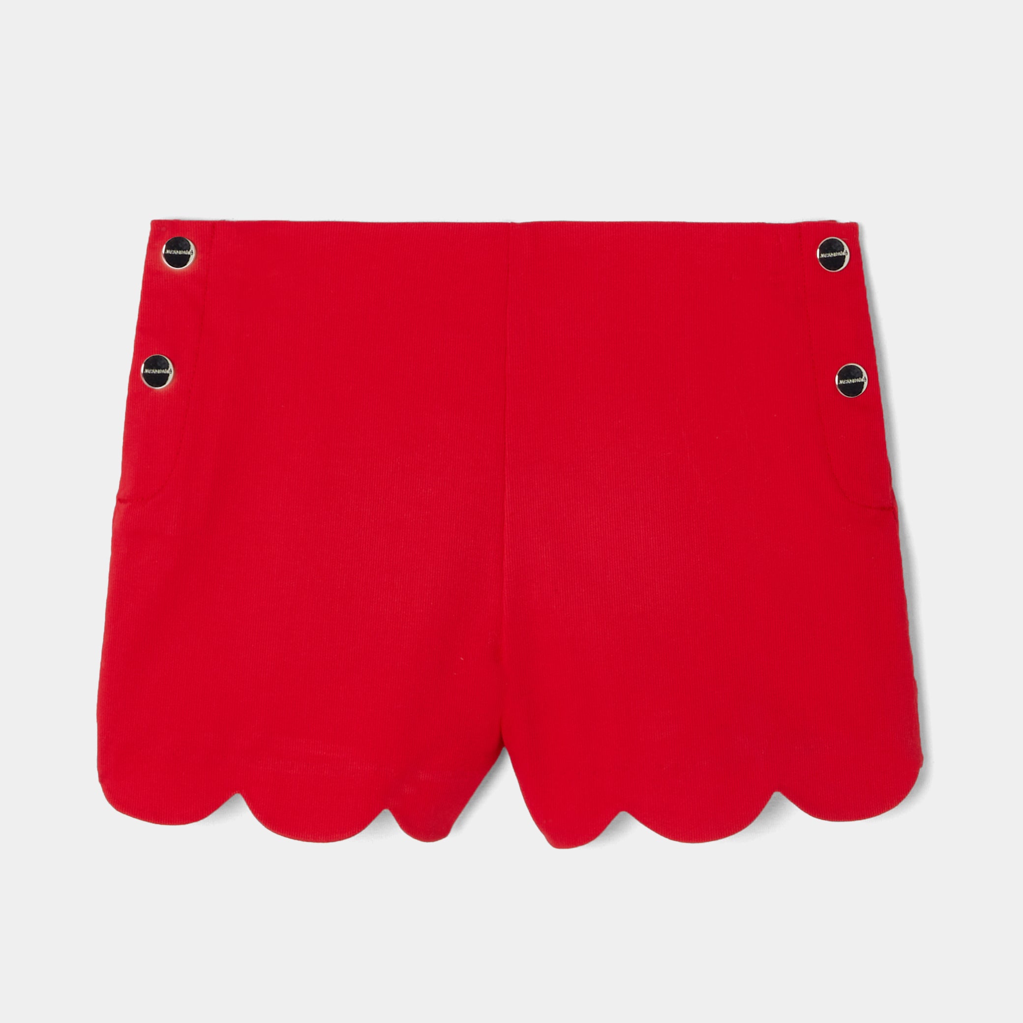 Girl scalloped shorts