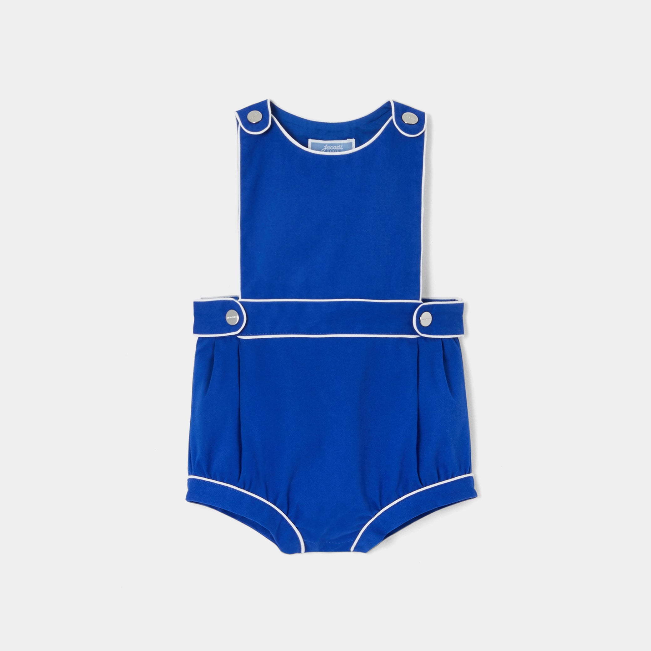 Baby boy onesie in twill