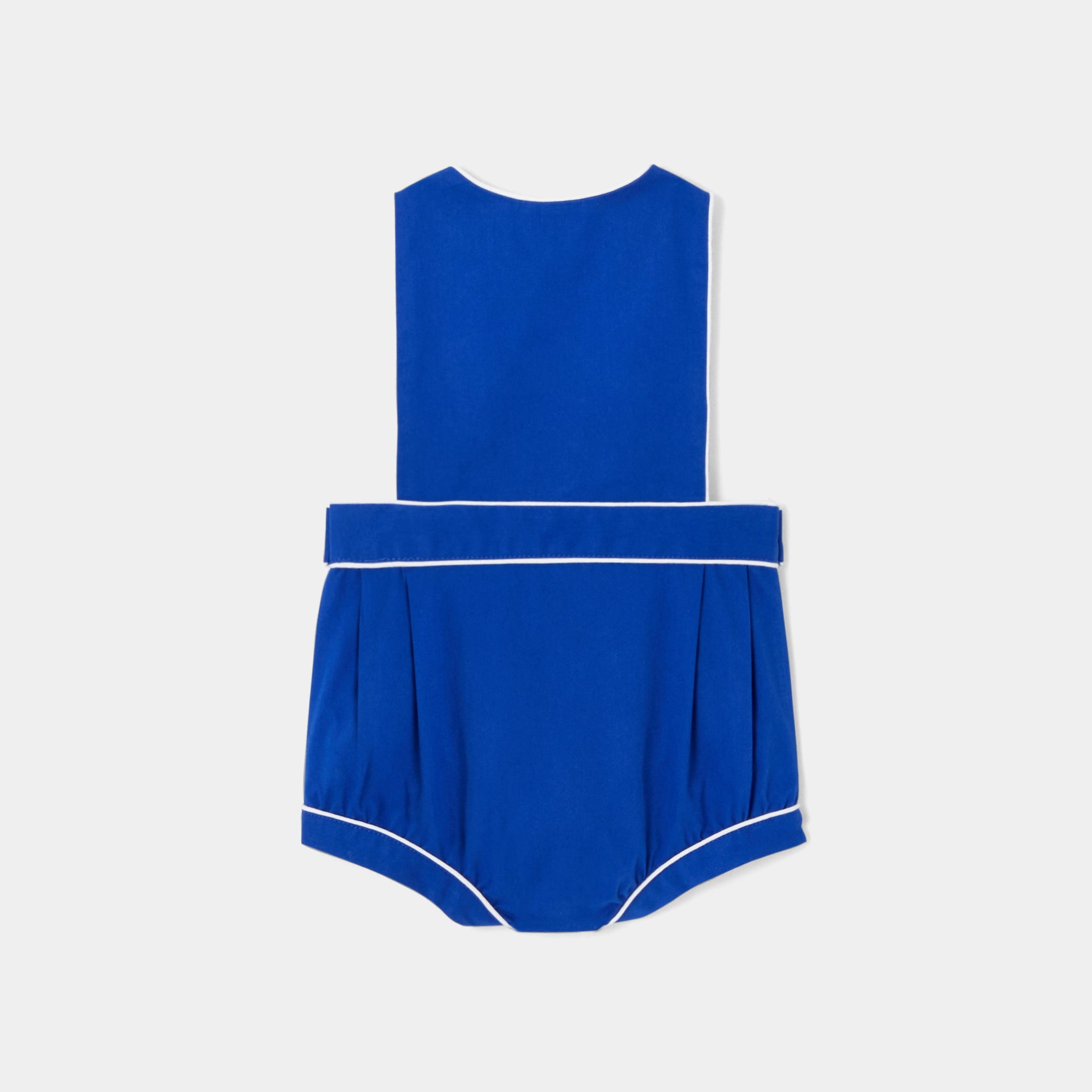 Baby boy onesie in twill
