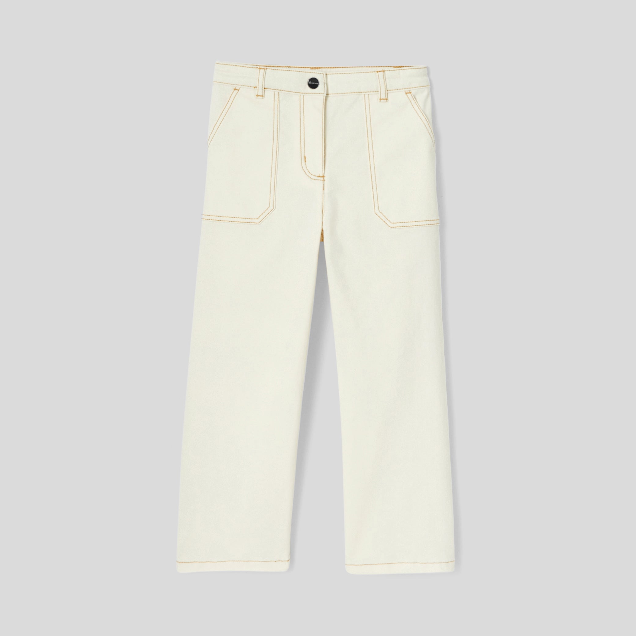 Girl cropped wide-leg pants