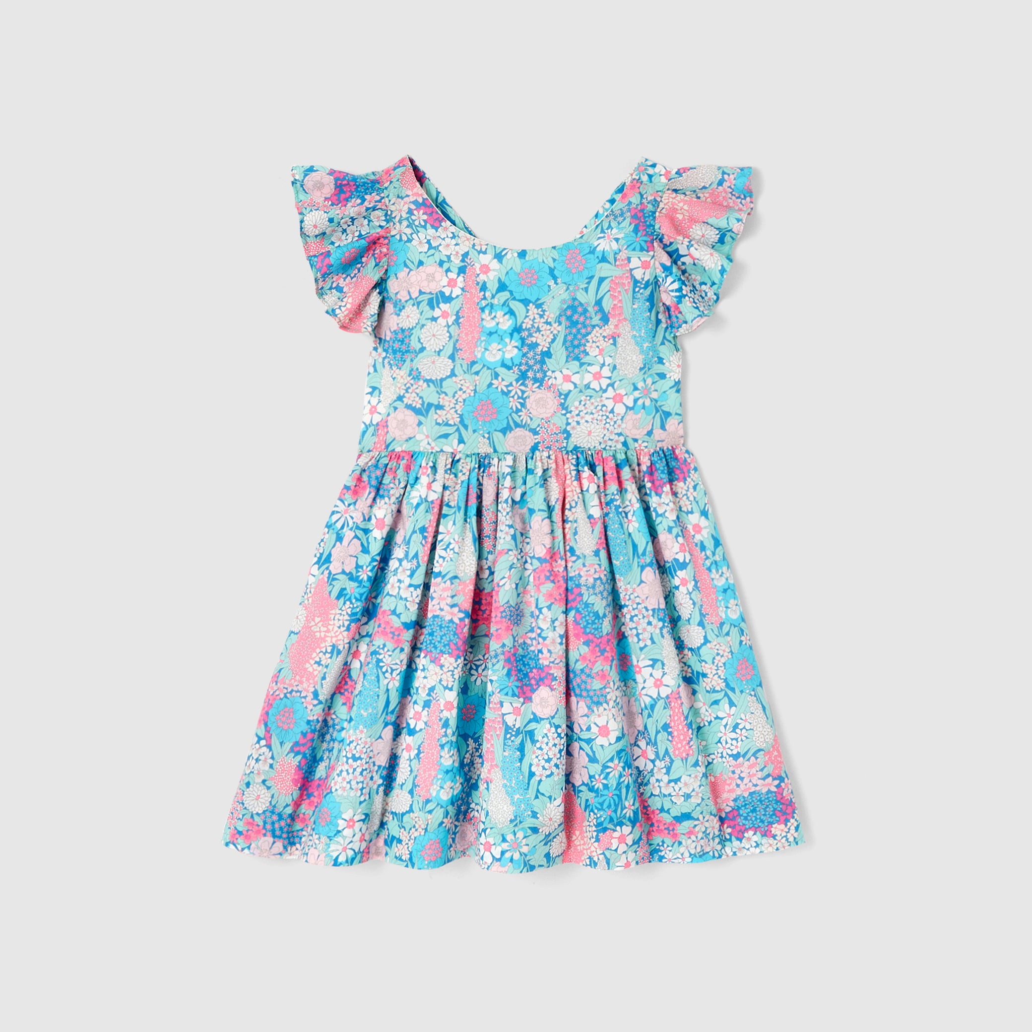 Toddler girl Liberty fabric dress