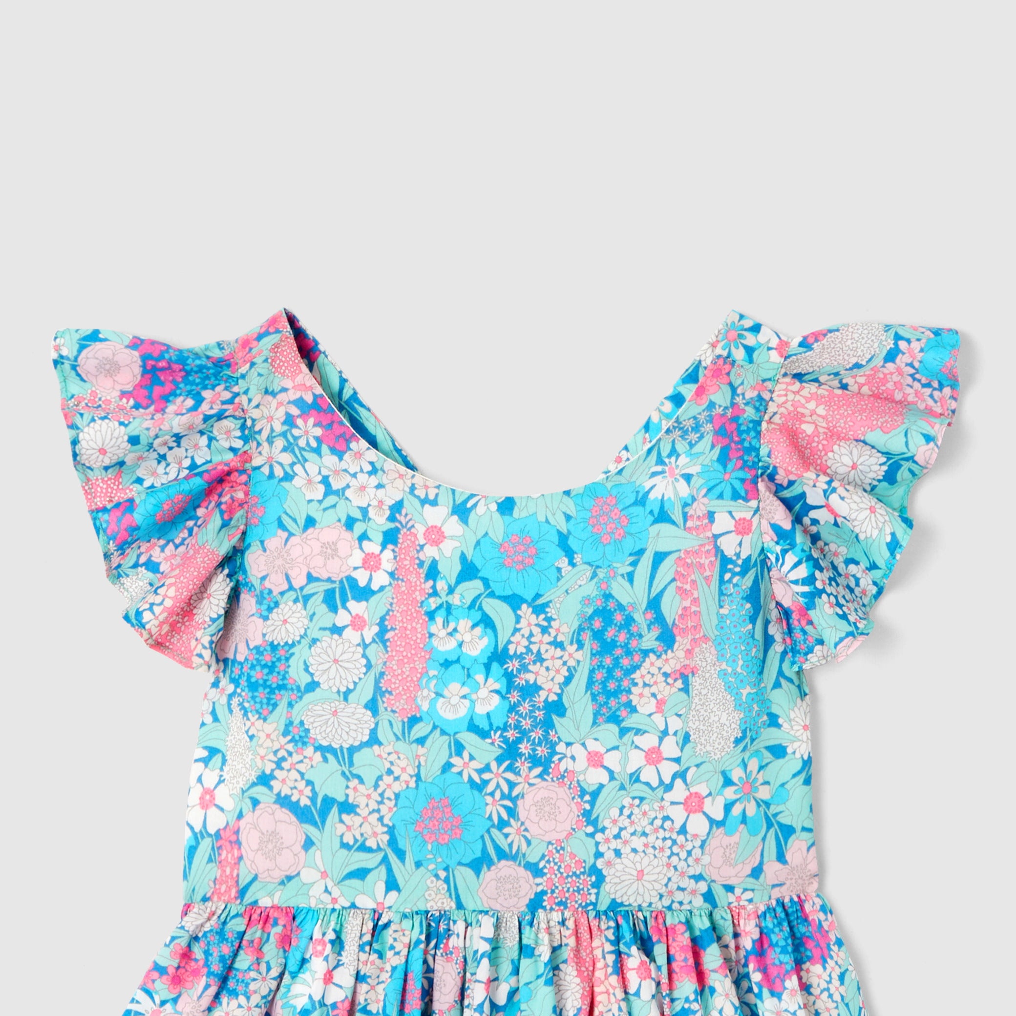 Toddler girl Liberty fabric dress