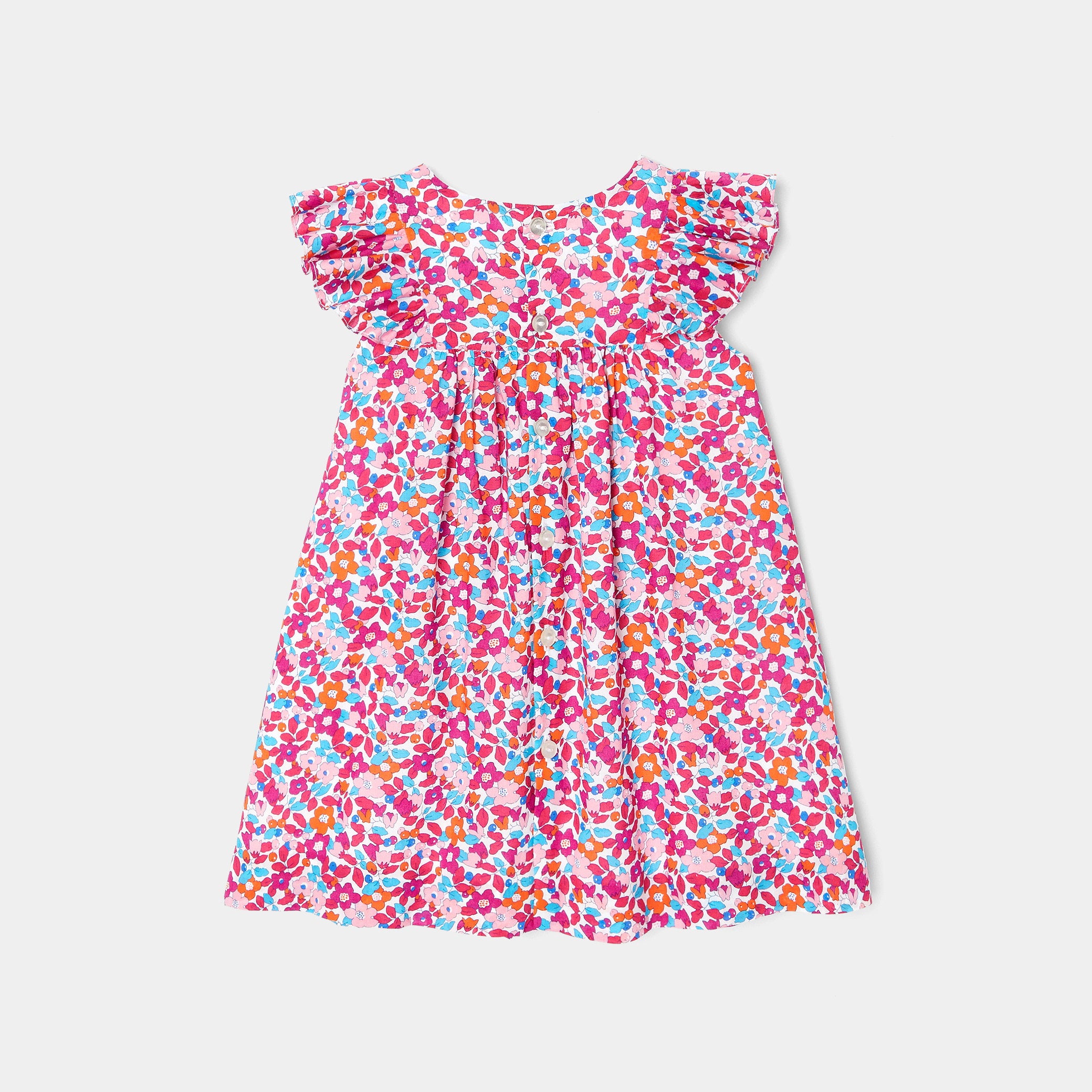 Toddler girl Liberty fabric dress