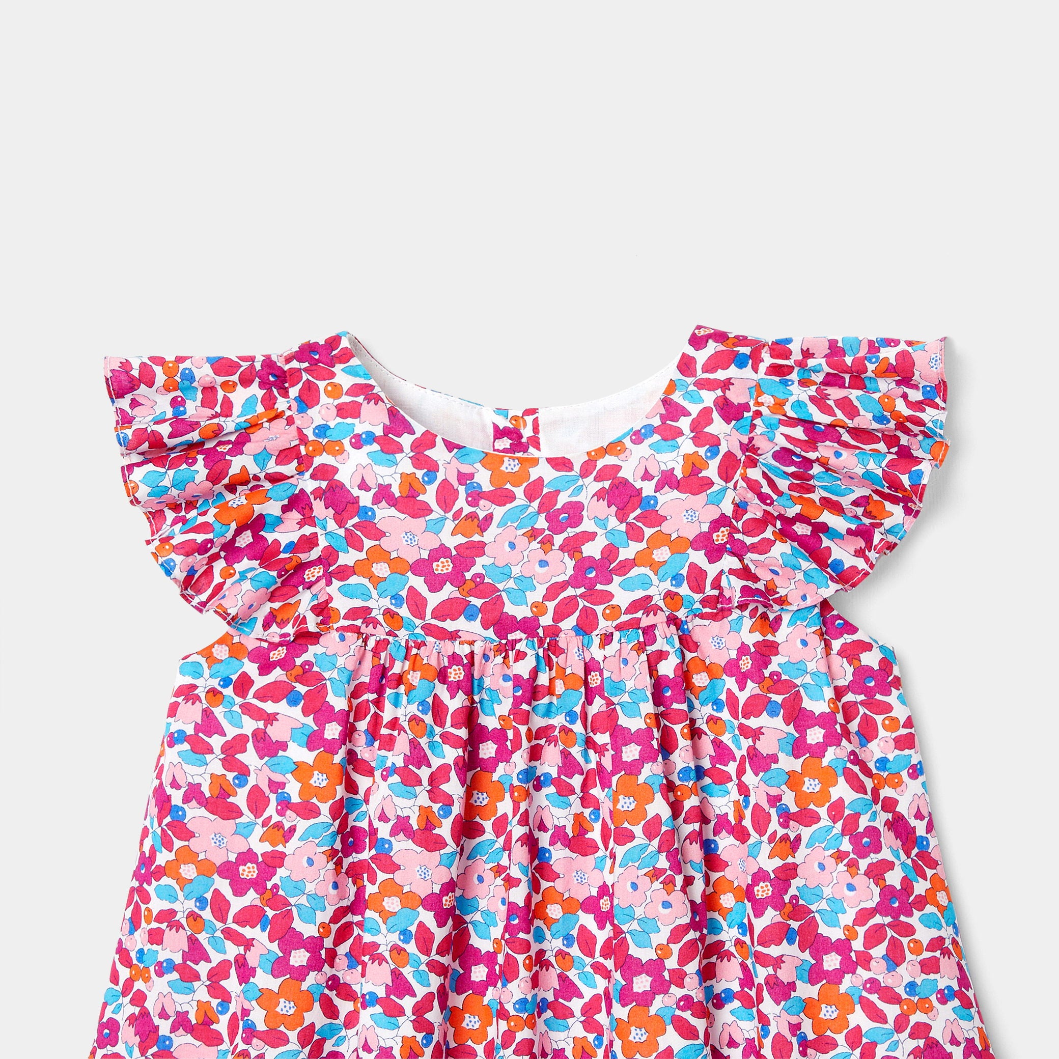 Toddler girl Liberty fabric dress