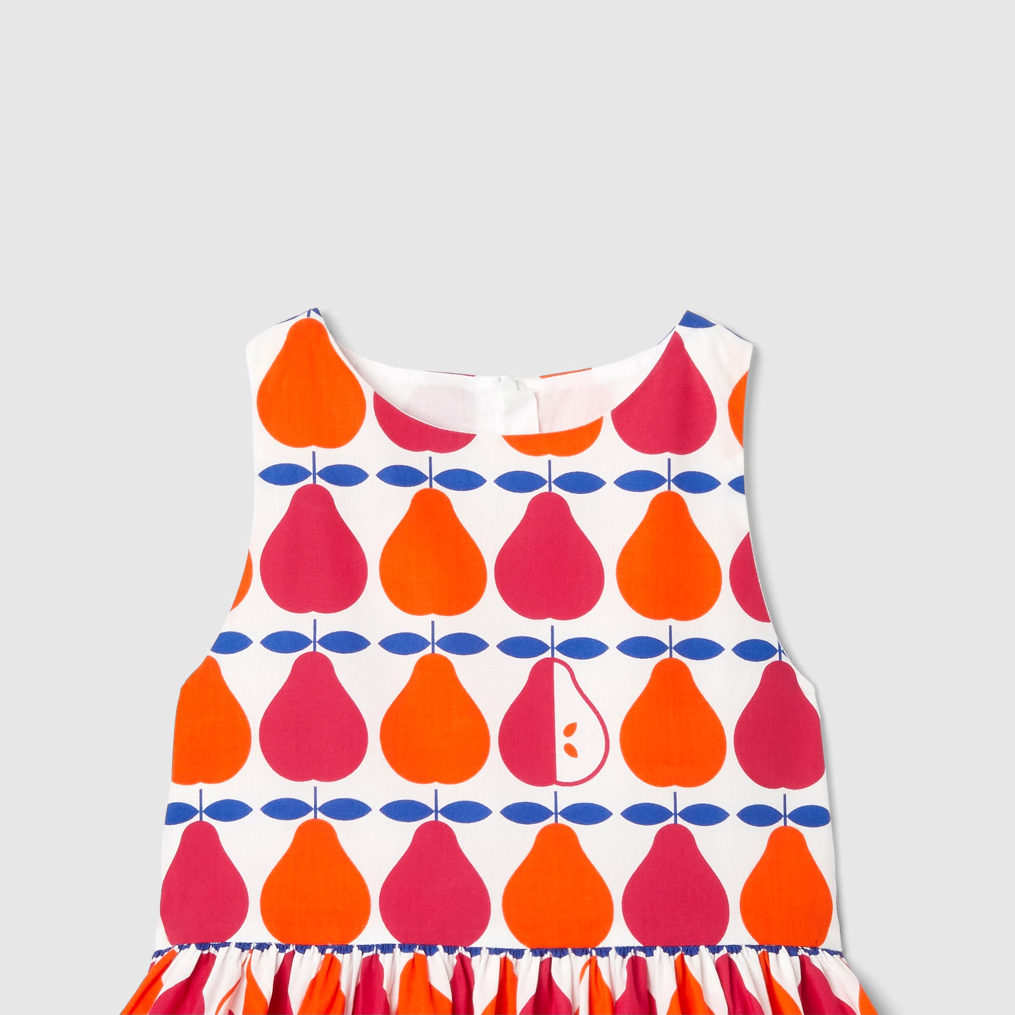 Girl pear pattern dress