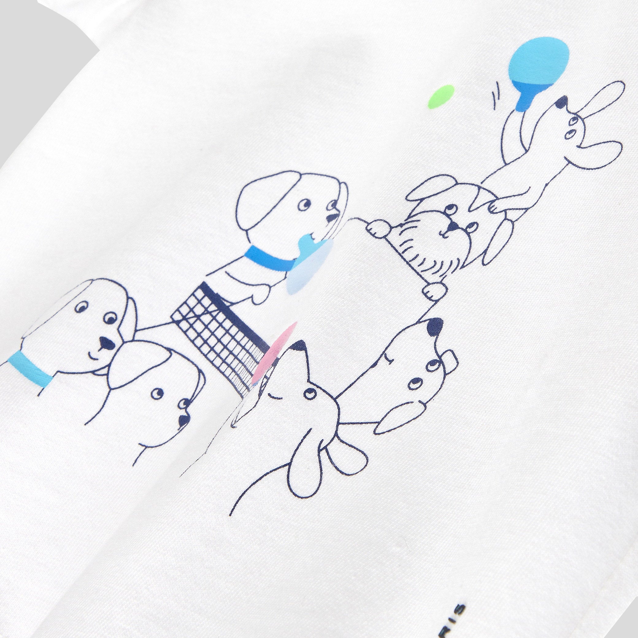 Toddler boy dog print t-shirt
